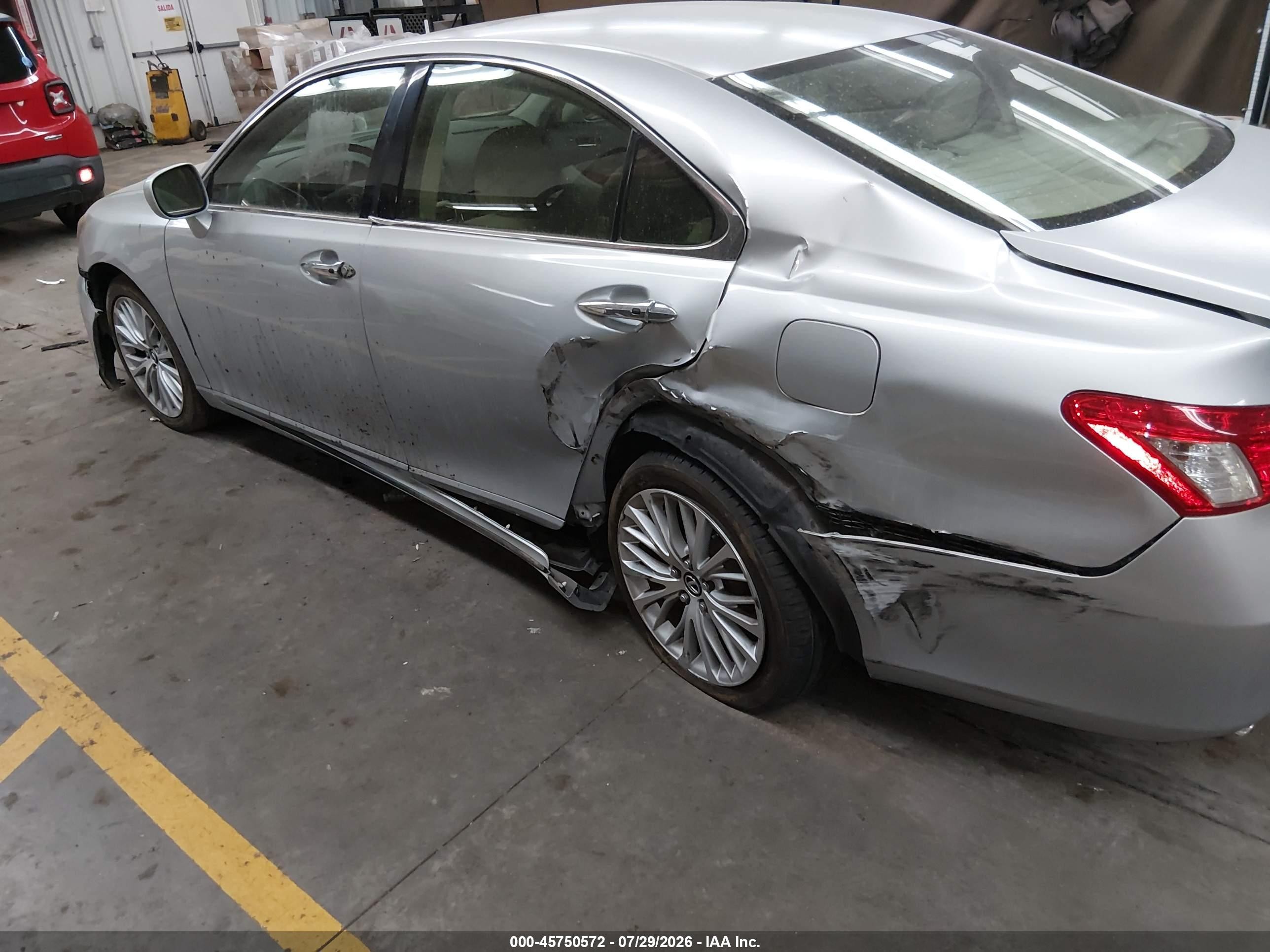 2007 Lexus Es 350   Silver vin: JTHBJ46G372022766