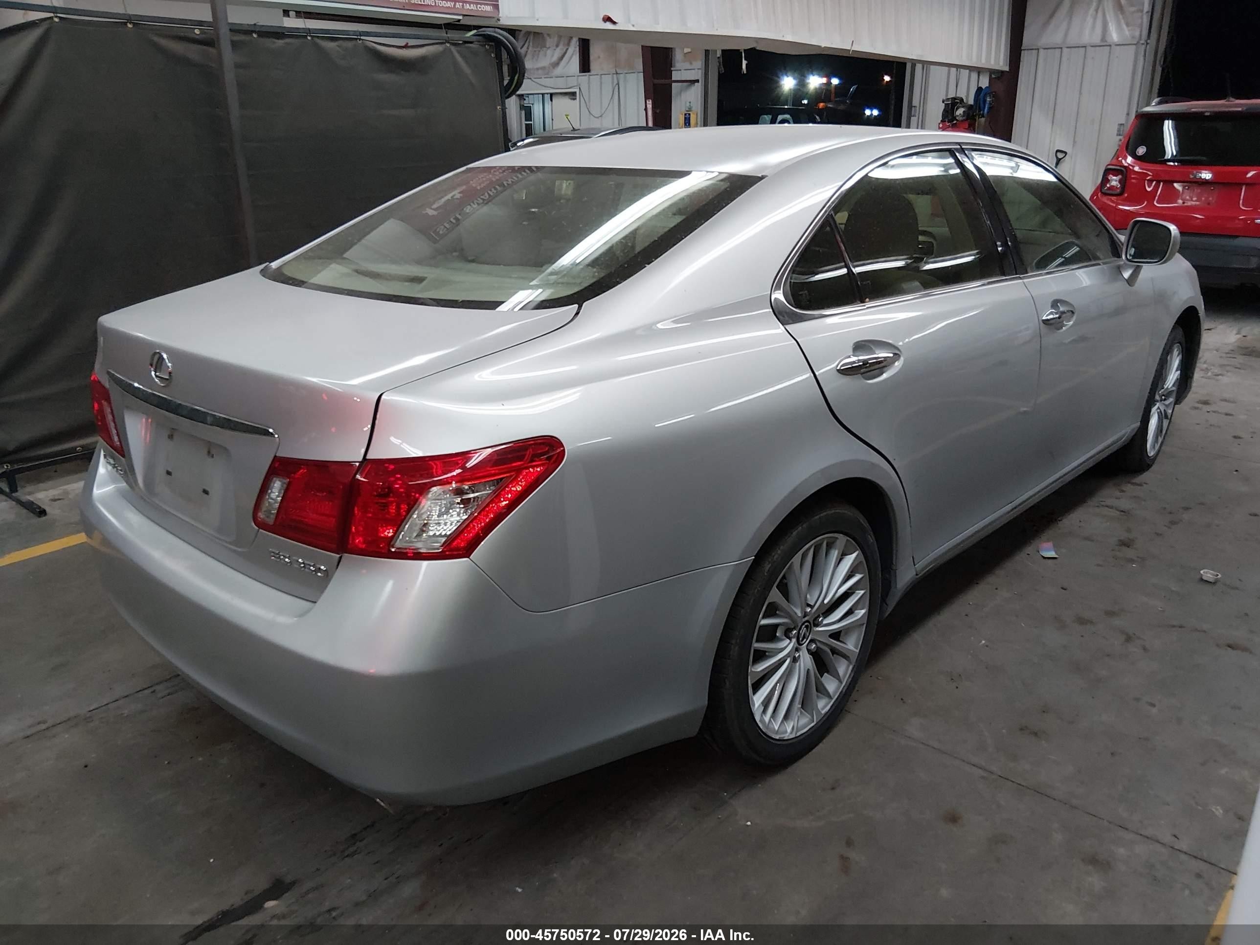 2007 Lexus Es 350   Silver vin: JTHBJ46G372022766
