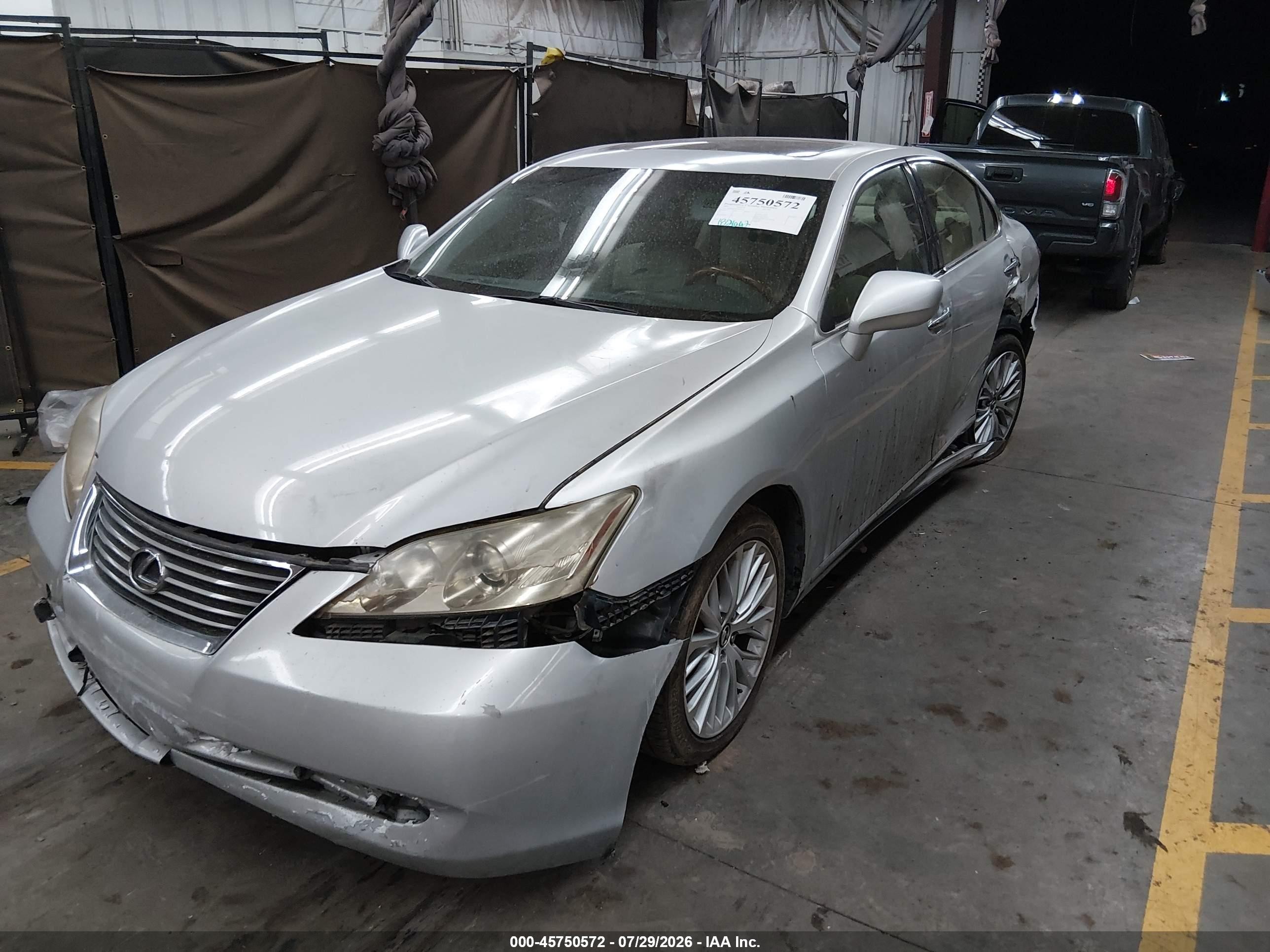 2007 Lexus Es 350   Silver vin: JTHBJ46G372022766