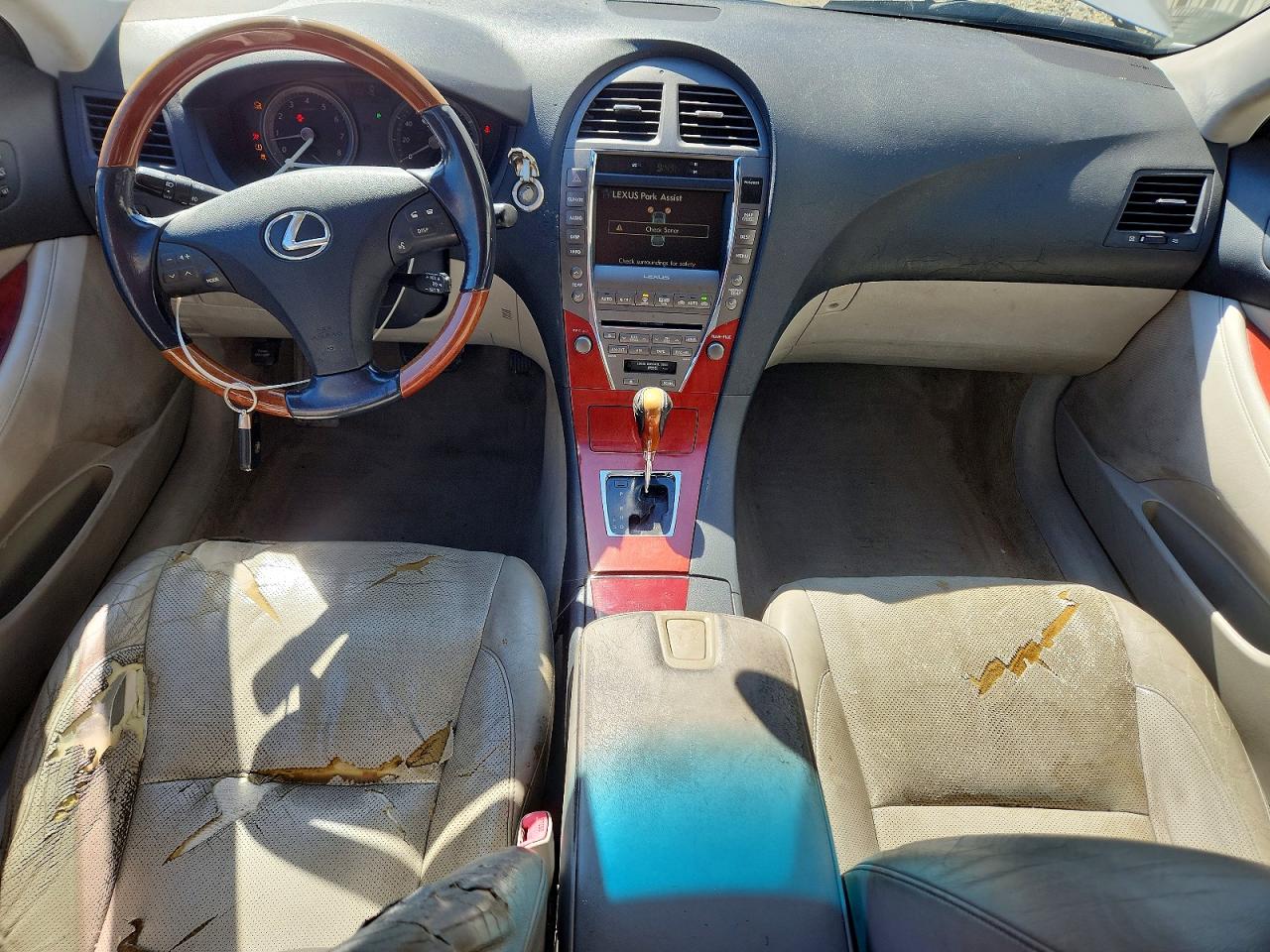 2007 Lexus Es 350 Silver vin: JTHBJ46G372032164