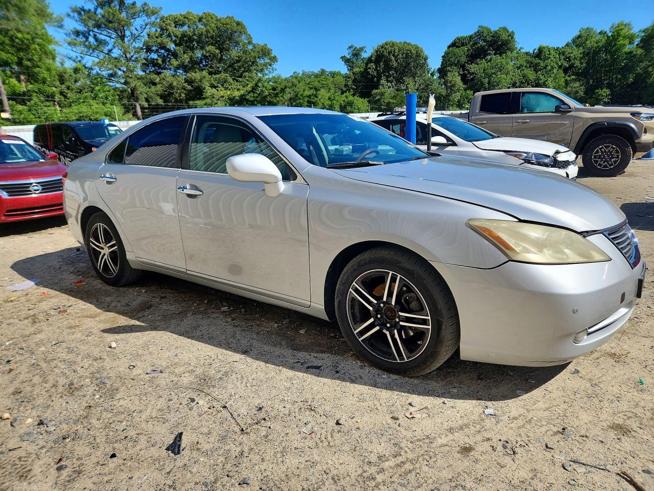 2007 Lexus Es 350 Silver vin: JTHBJ46G372032164