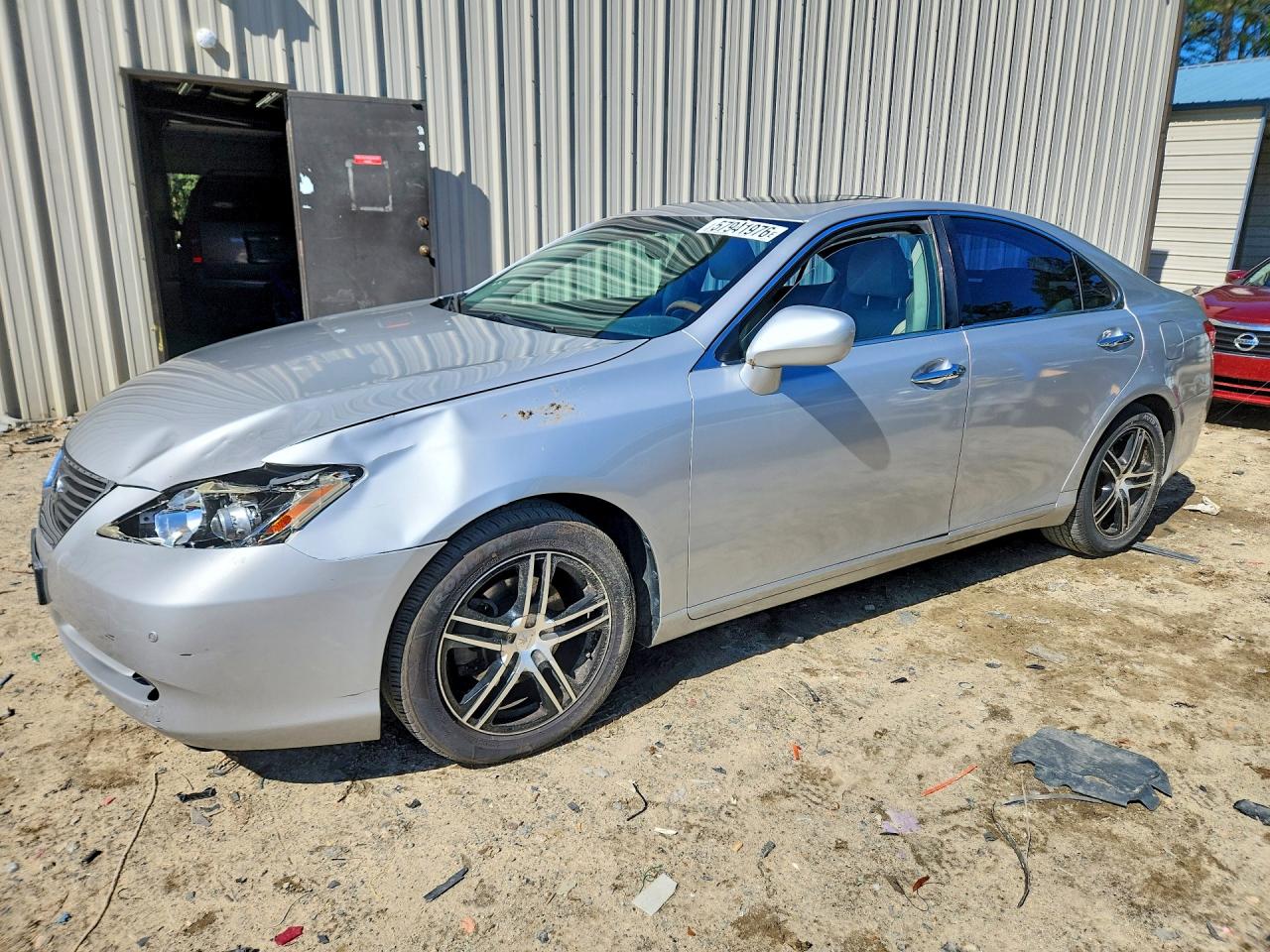 2007 Lexus Es 350 Silver vin: JTHBJ46G372032164