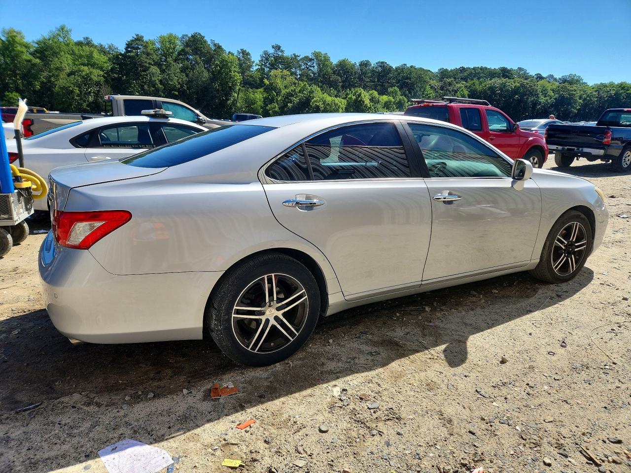 2007 Lexus Es 350 Silver vin: JTHBJ46G372032164