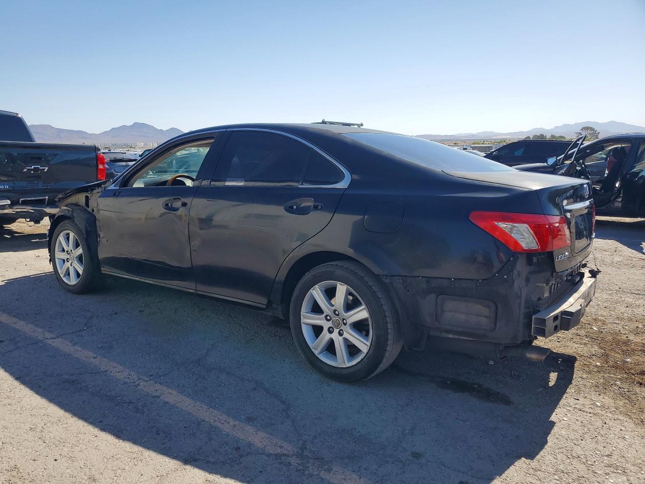 2007 Lexus Es 350 Черный vin: JTHBJ46G372032777