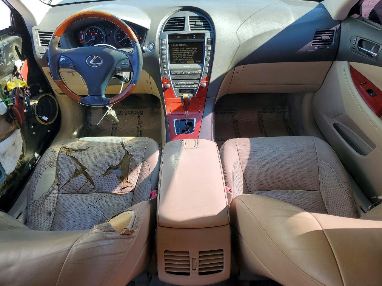 2007 Lexus Es 350 Черный vin: JTHBJ46G372032777