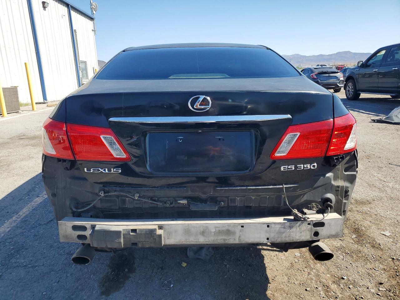 2007 Lexus Es 350 Черный vin: JTHBJ46G372032777