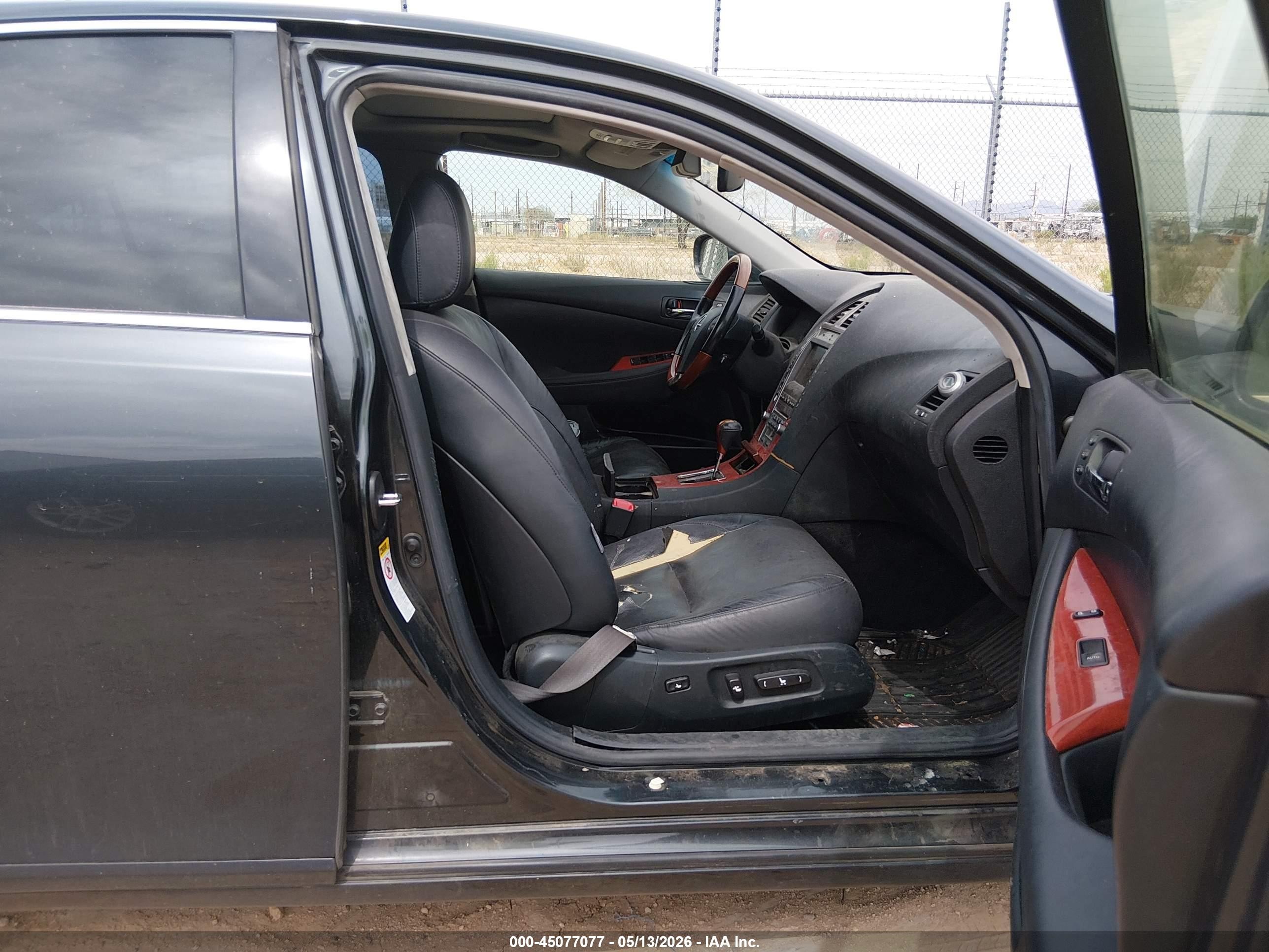 2007 Lexus Es 350   Black vin: JTHBJ46G372046047
