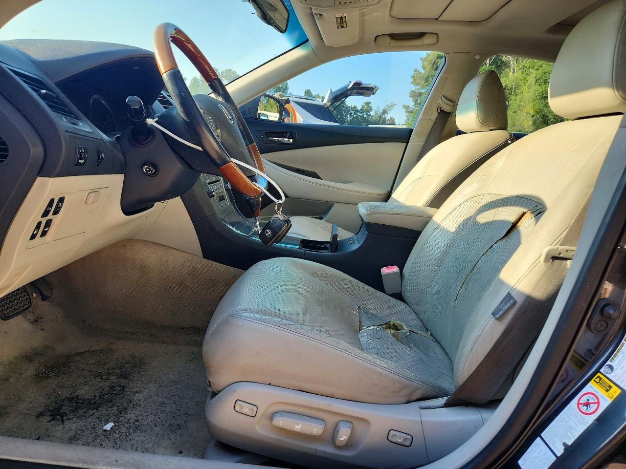 2007 Lexus Es 350 Серый vin: JTHBJ46G372056352
