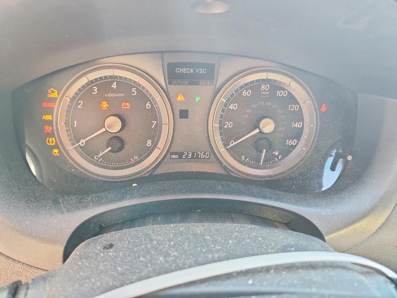2007 Lexus Es 350 Серый vin: JTHBJ46G372056352