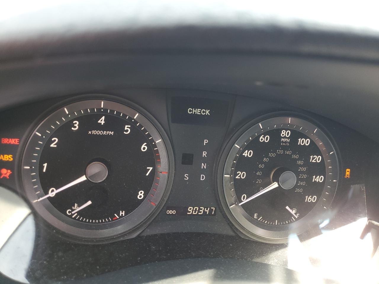 2007 Lexus Es 350 Black vin: JTHBJ46G372065035