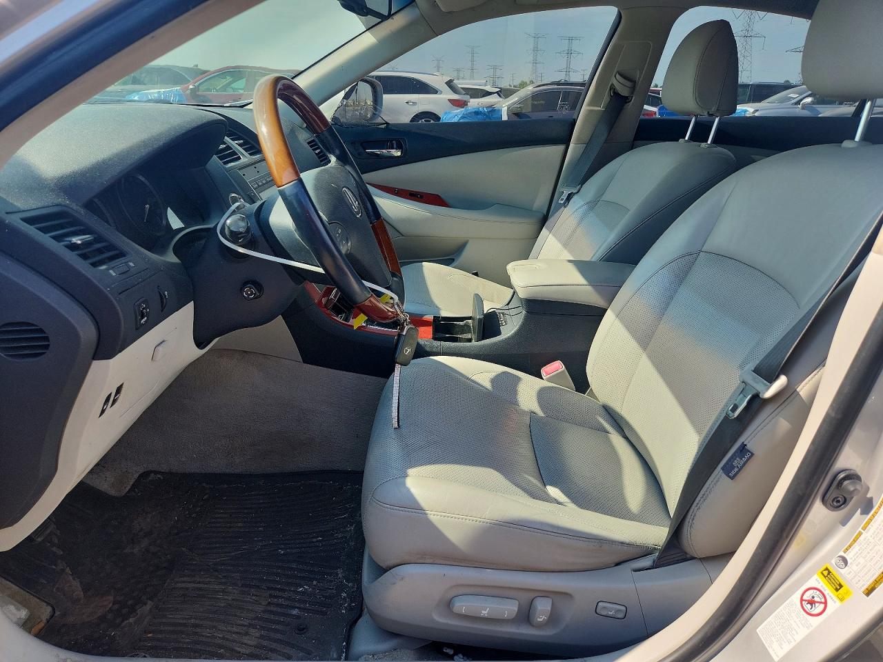 2007 Lexus Es 350 Silver vin: JTHBJ46G372073782