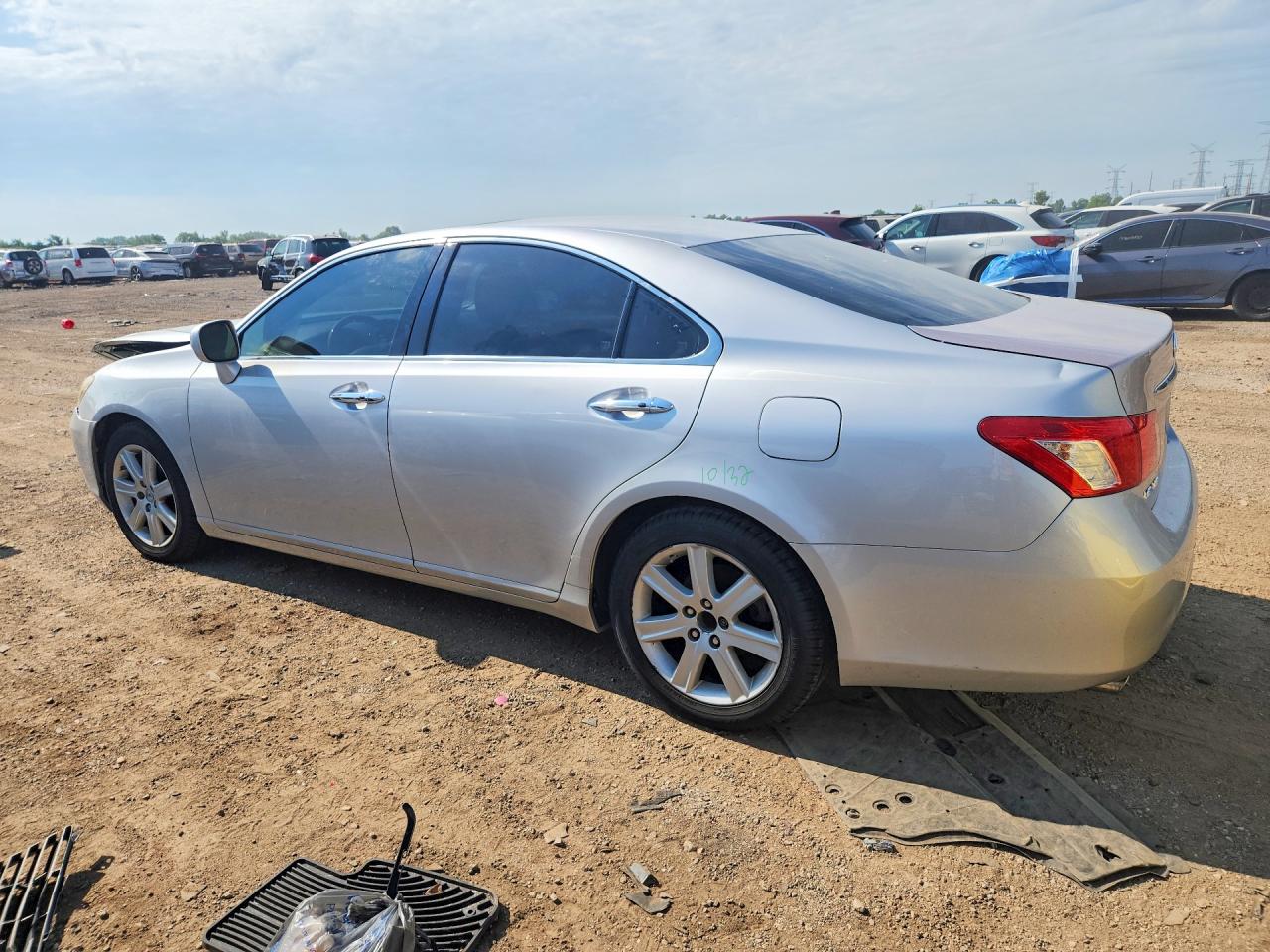 2007 Lexus Es 350 Silver vin: JTHBJ46G372073782