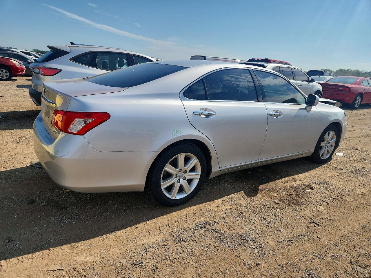 2007 Lexus Es 350 Silver vin: JTHBJ46G372073782