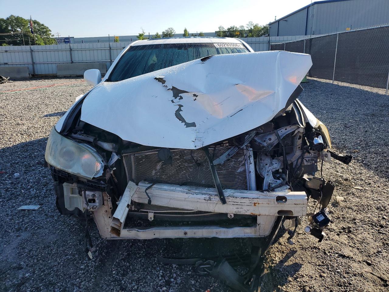 2007 Lexus Es 350 White vin: JTHBJ46G372079355