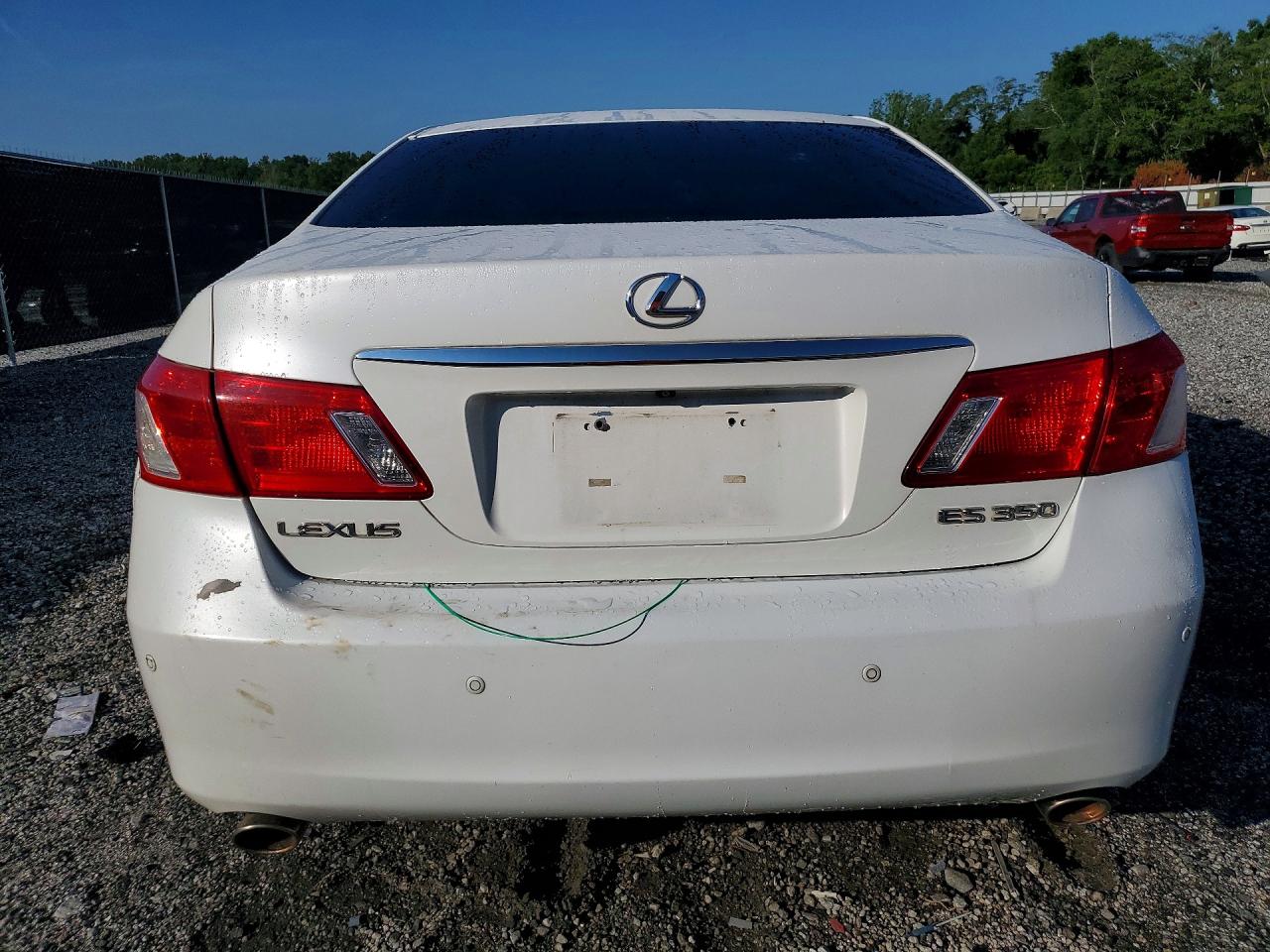 2007 Lexus Es 350 White vin: JTHBJ46G372079355
