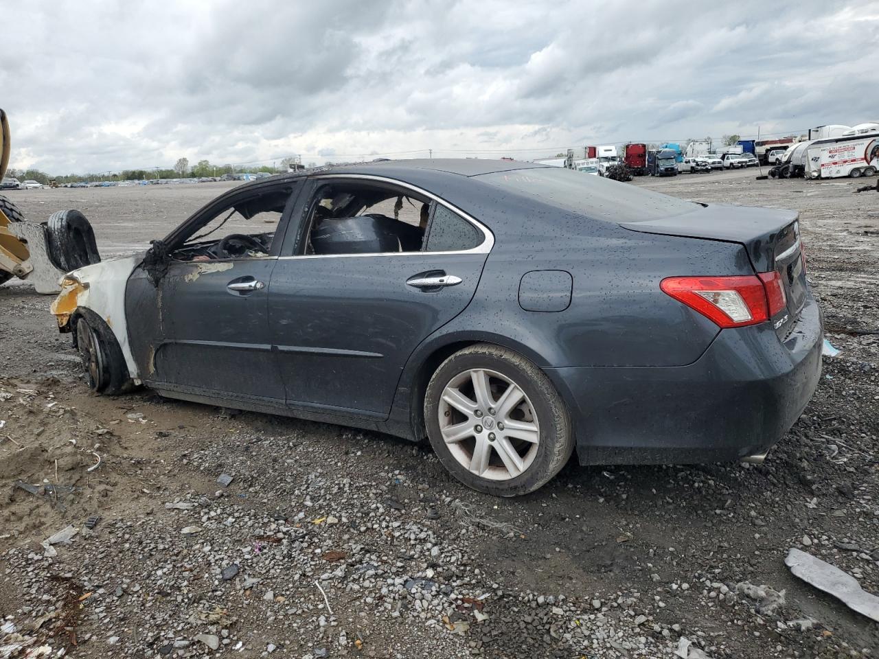 2007 Lexus Es 350 Black vin: JTHBJ46G372081607