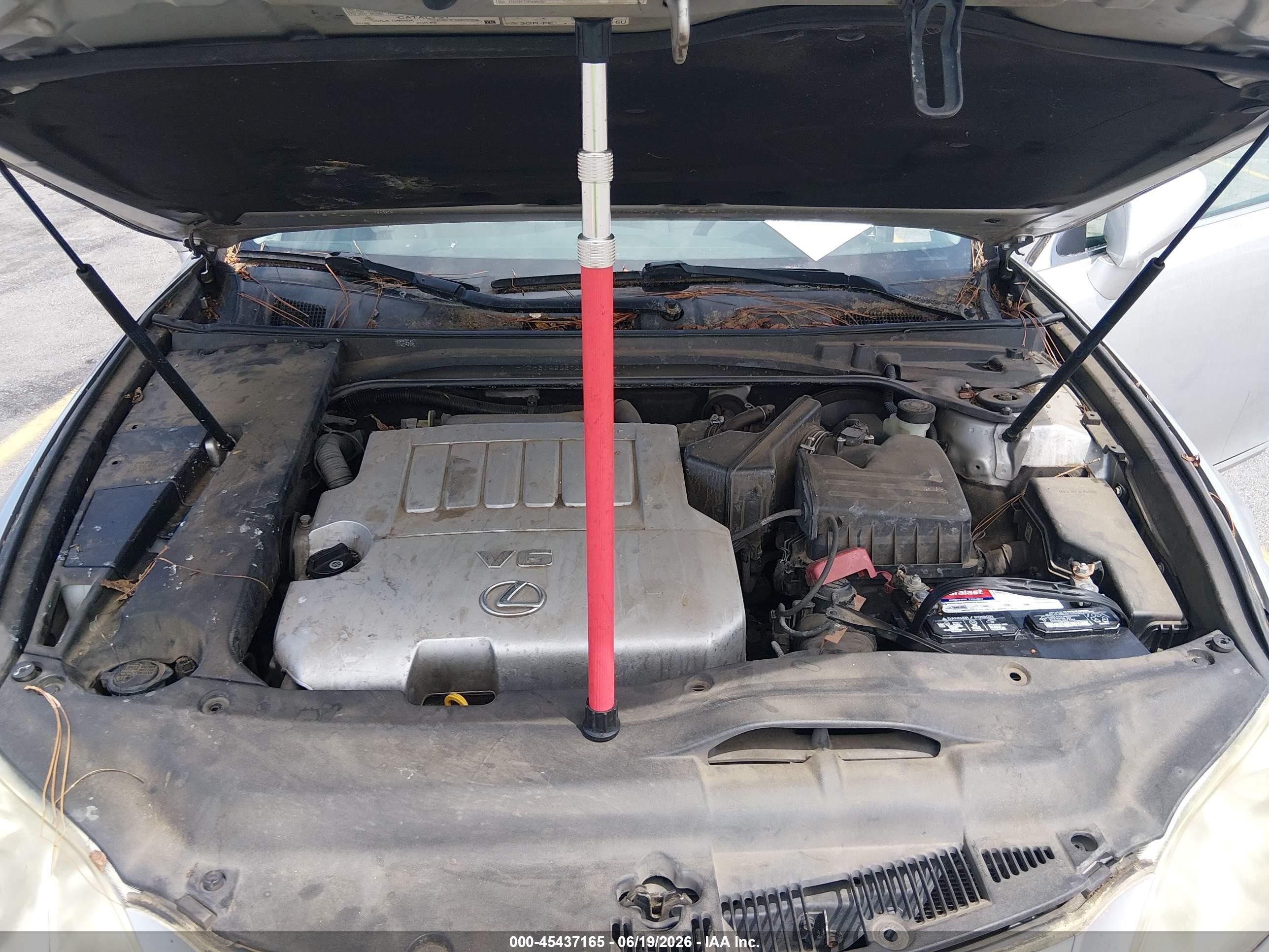 2007 Lexus Es 350 Silver vin: JTHBJ46G372085463