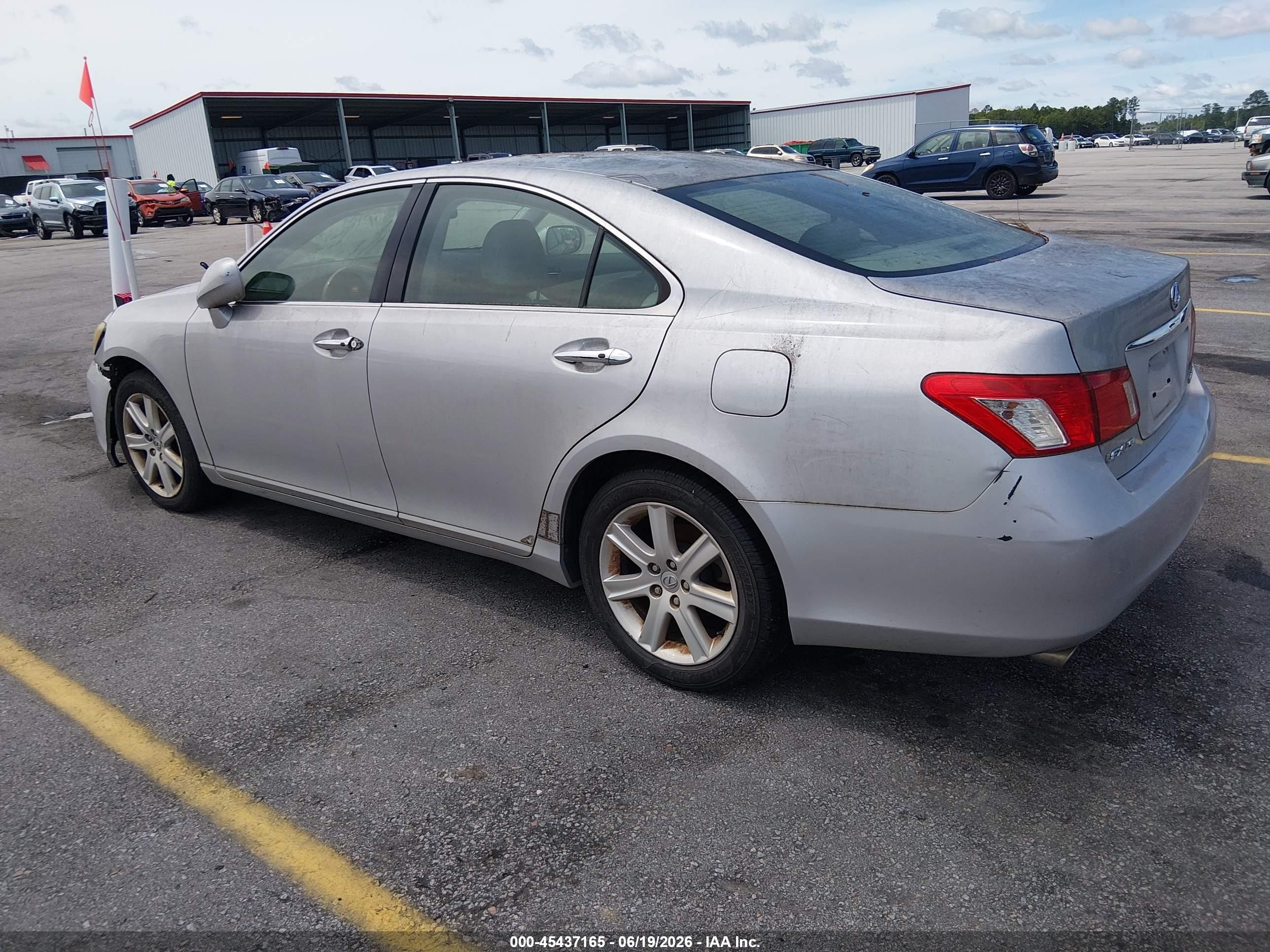2007 Lexus Es 350 Silver vin: JTHBJ46G372085463