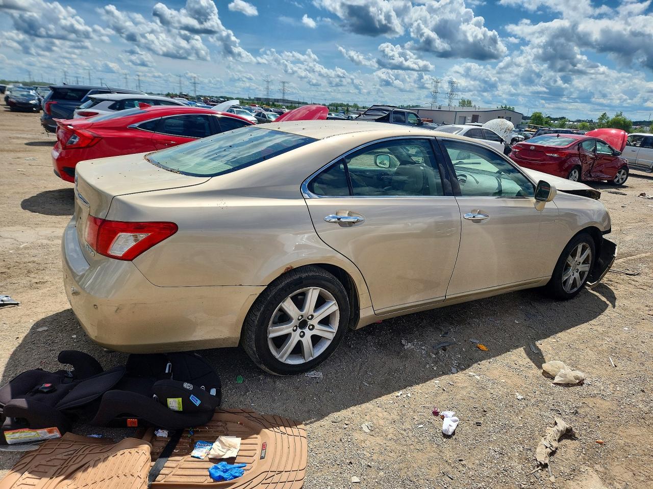 2007 Lexus Es 350 Tan vin: JTHBJ46G372088136