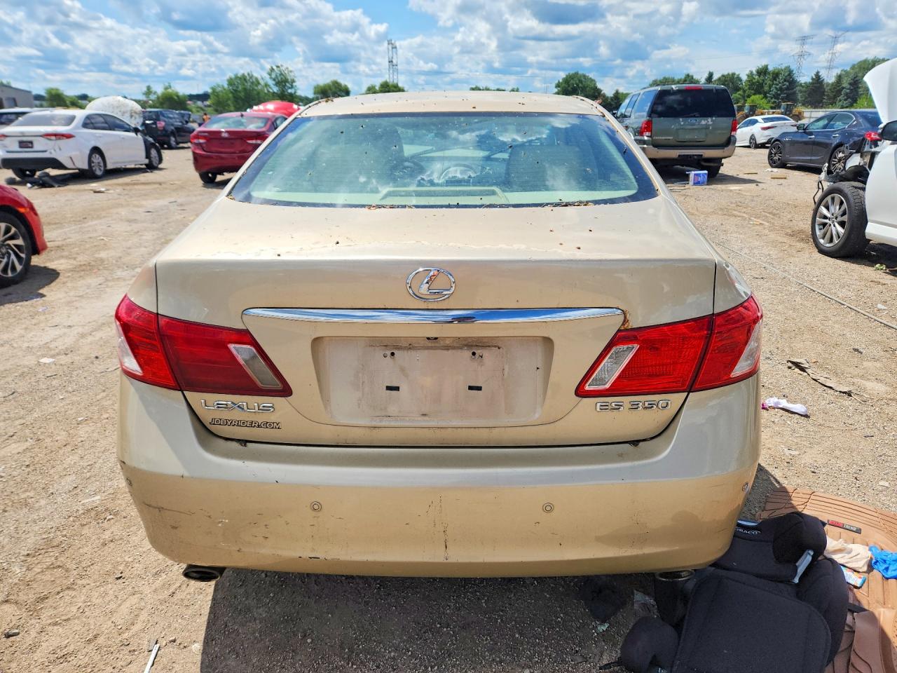 2007 Lexus Es 350 Tan vin: JTHBJ46G372088136