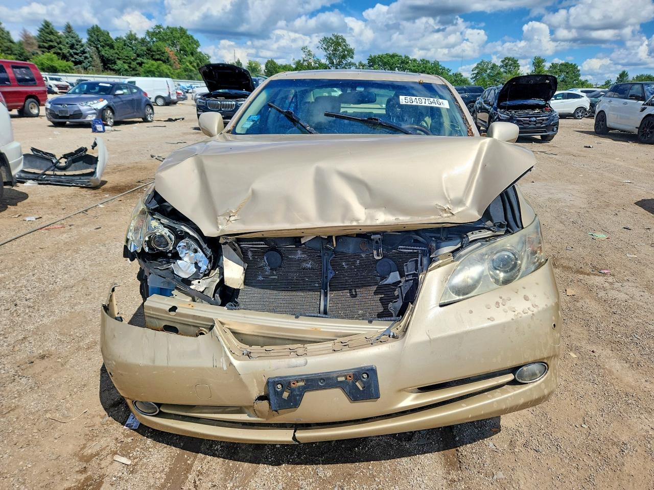 2007 Lexus Es 350 Tan vin: JTHBJ46G372088136