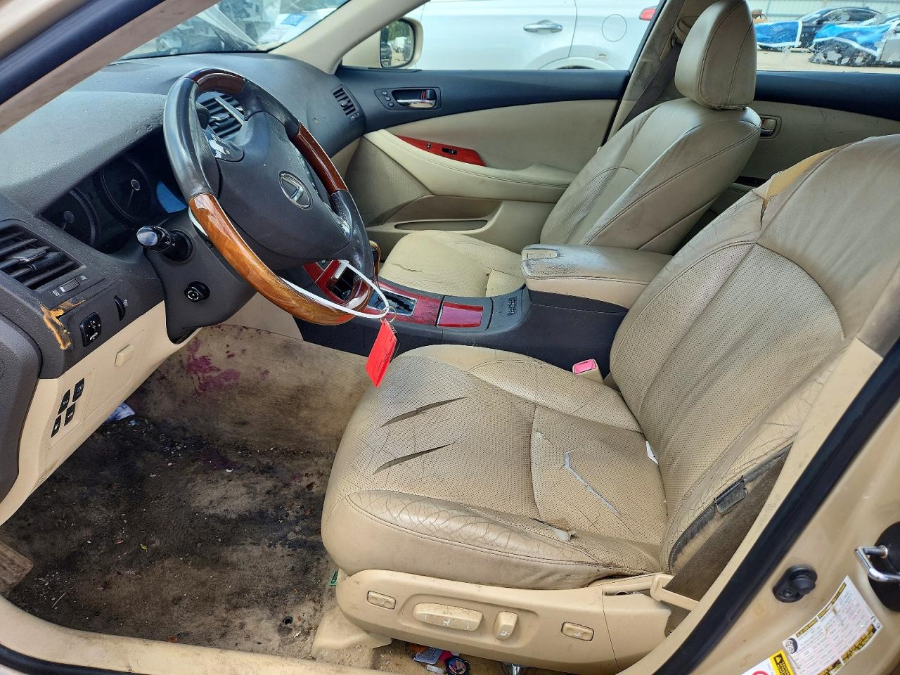2007 Lexus Es 350 Tan vin: JTHBJ46G372088136