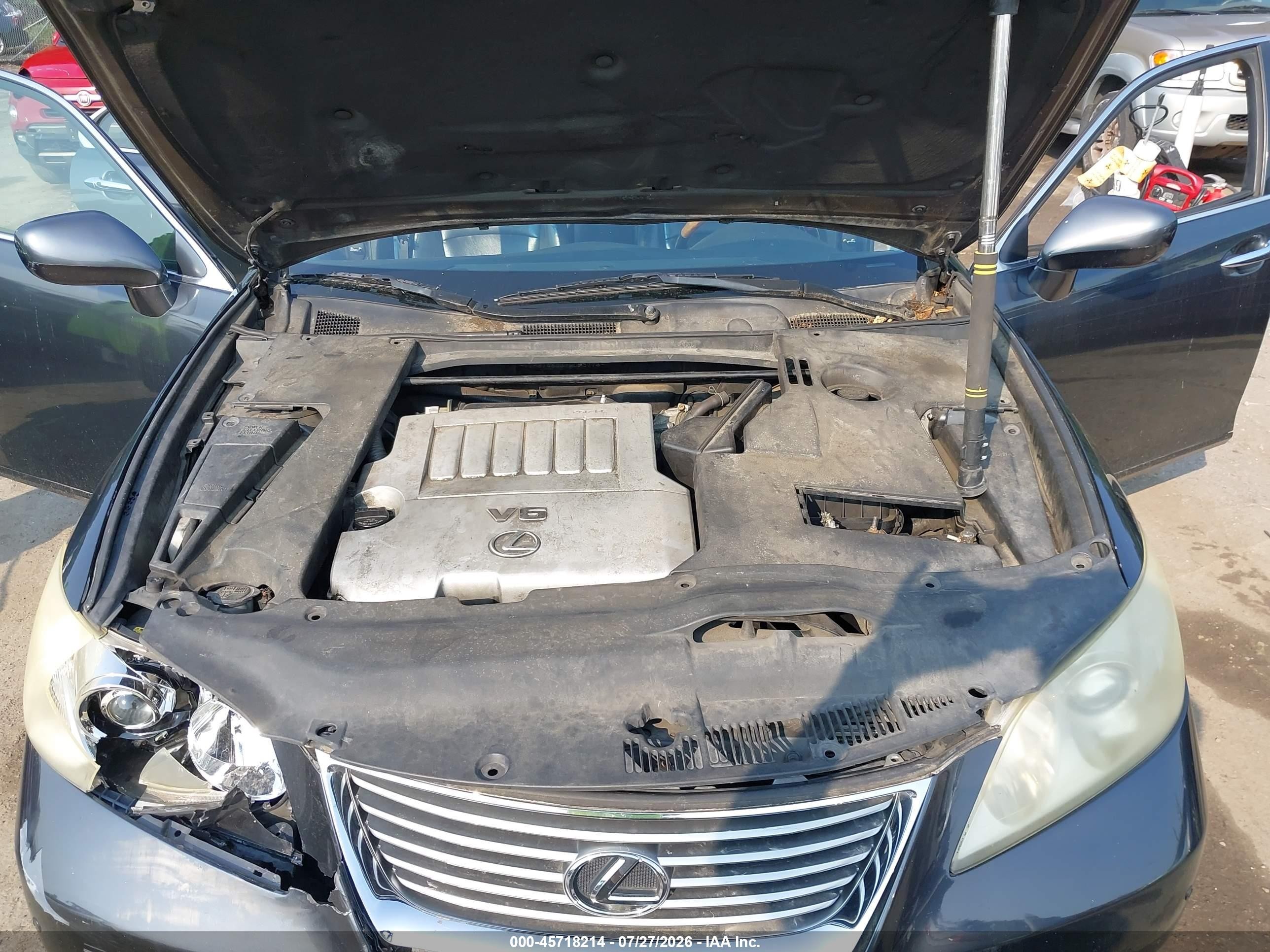 2007 Lexus Es 350   Dark Blue vin: JTHBJ46G372093773