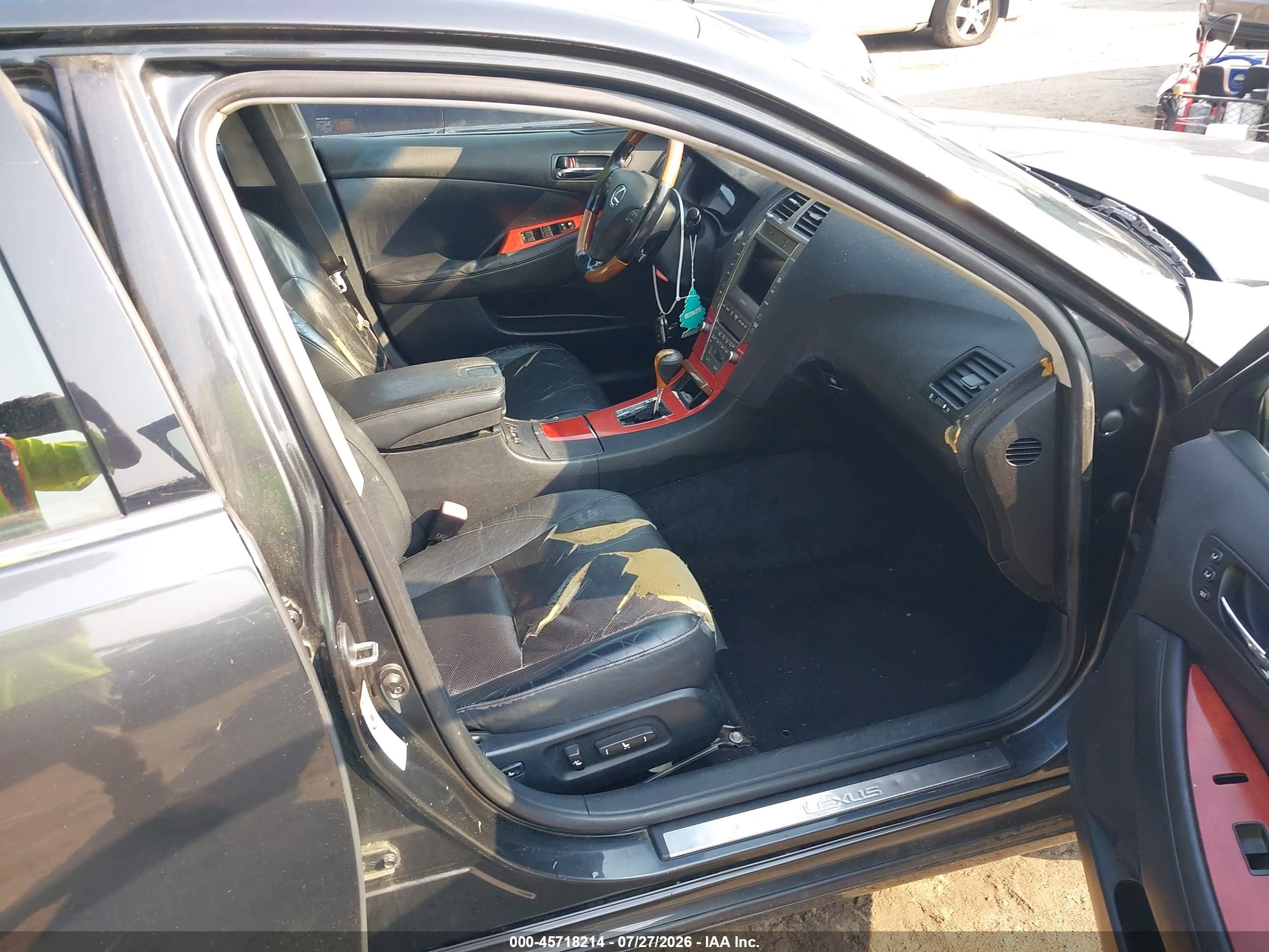2007 Lexus Es 350   Dark Blue vin: JTHBJ46G372093773