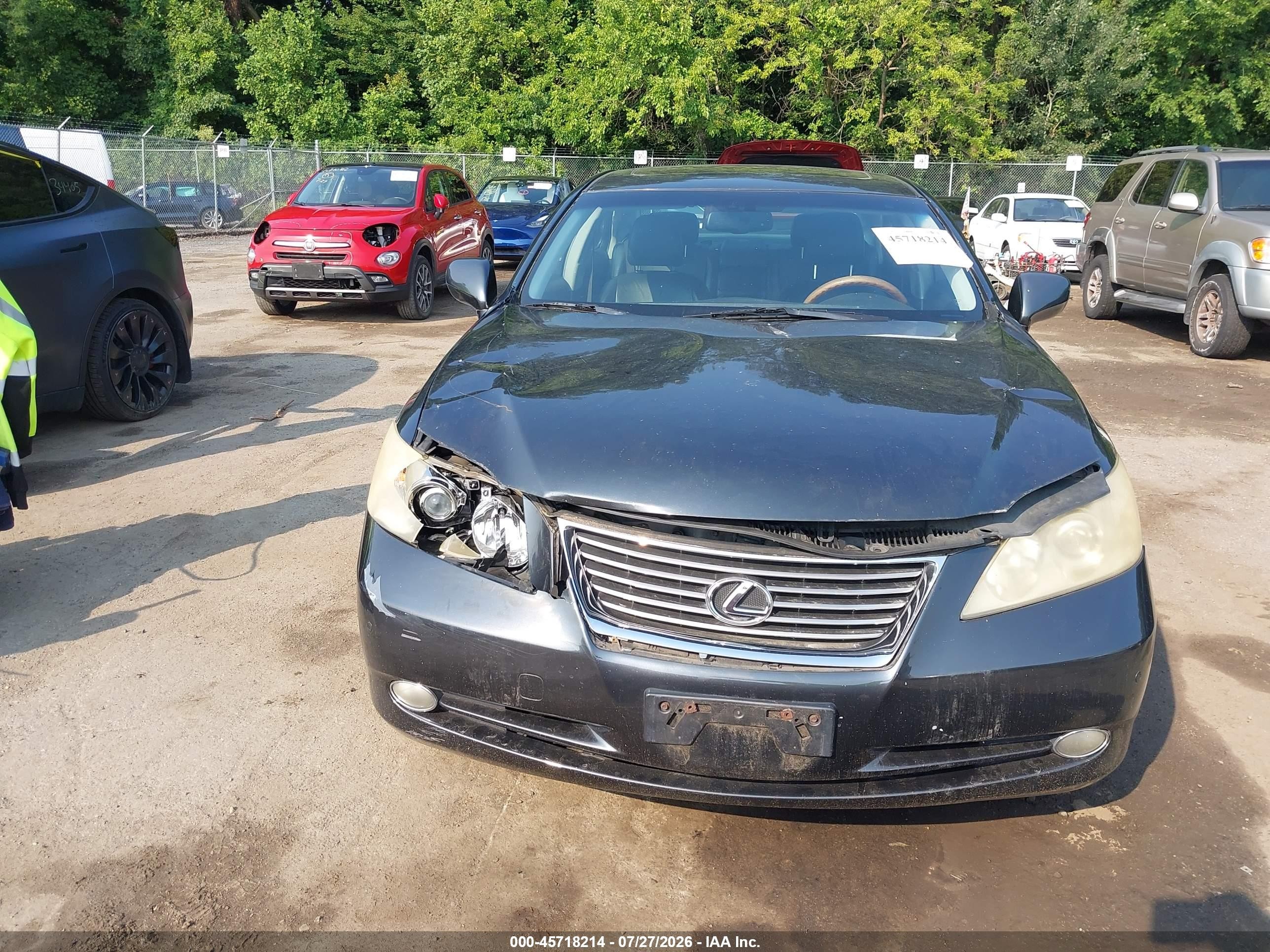 2007 Lexus Es 350   Dark Blue vin: JTHBJ46G372093773