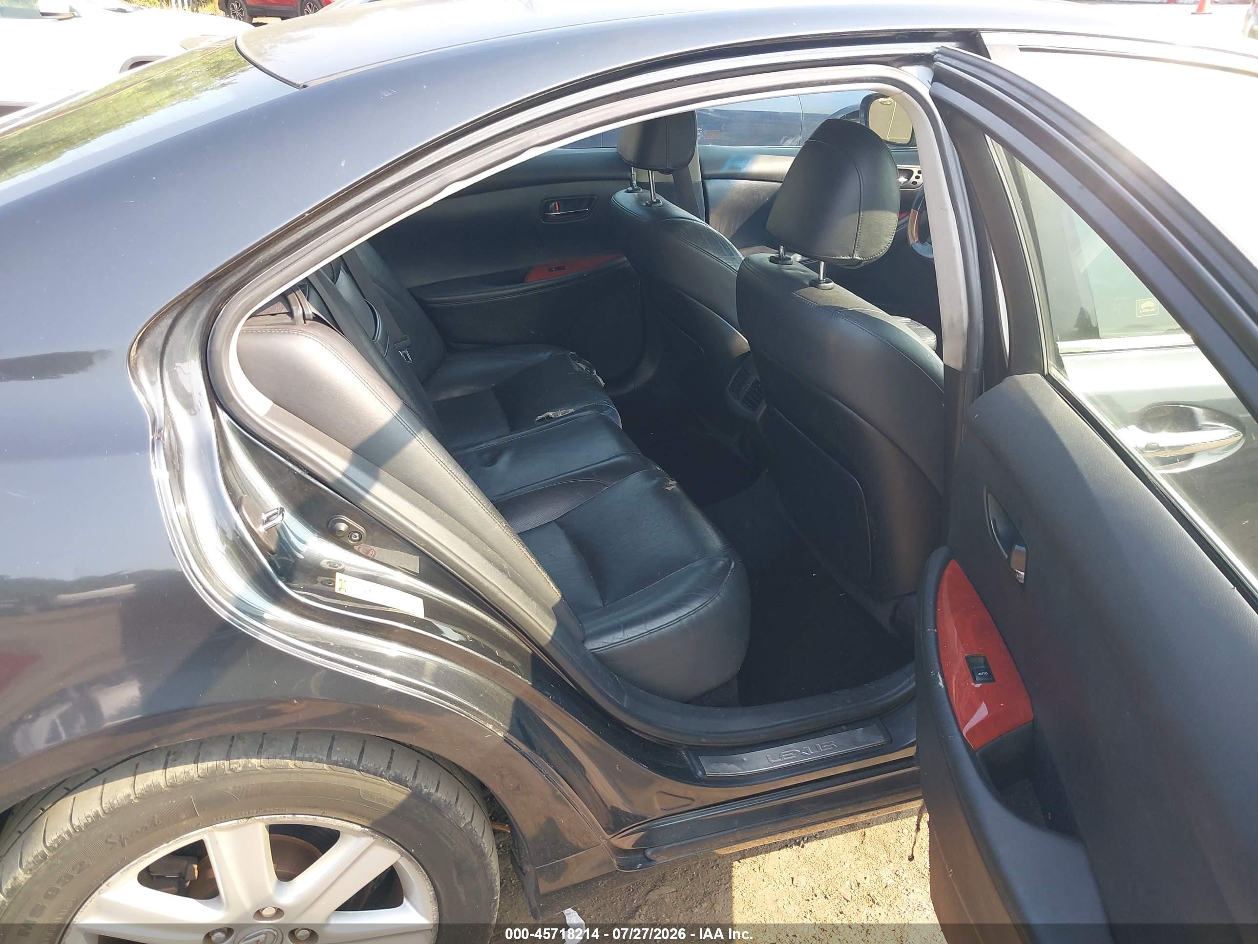 2007 Lexus Es 350   Dark Blue vin: JTHBJ46G372093773