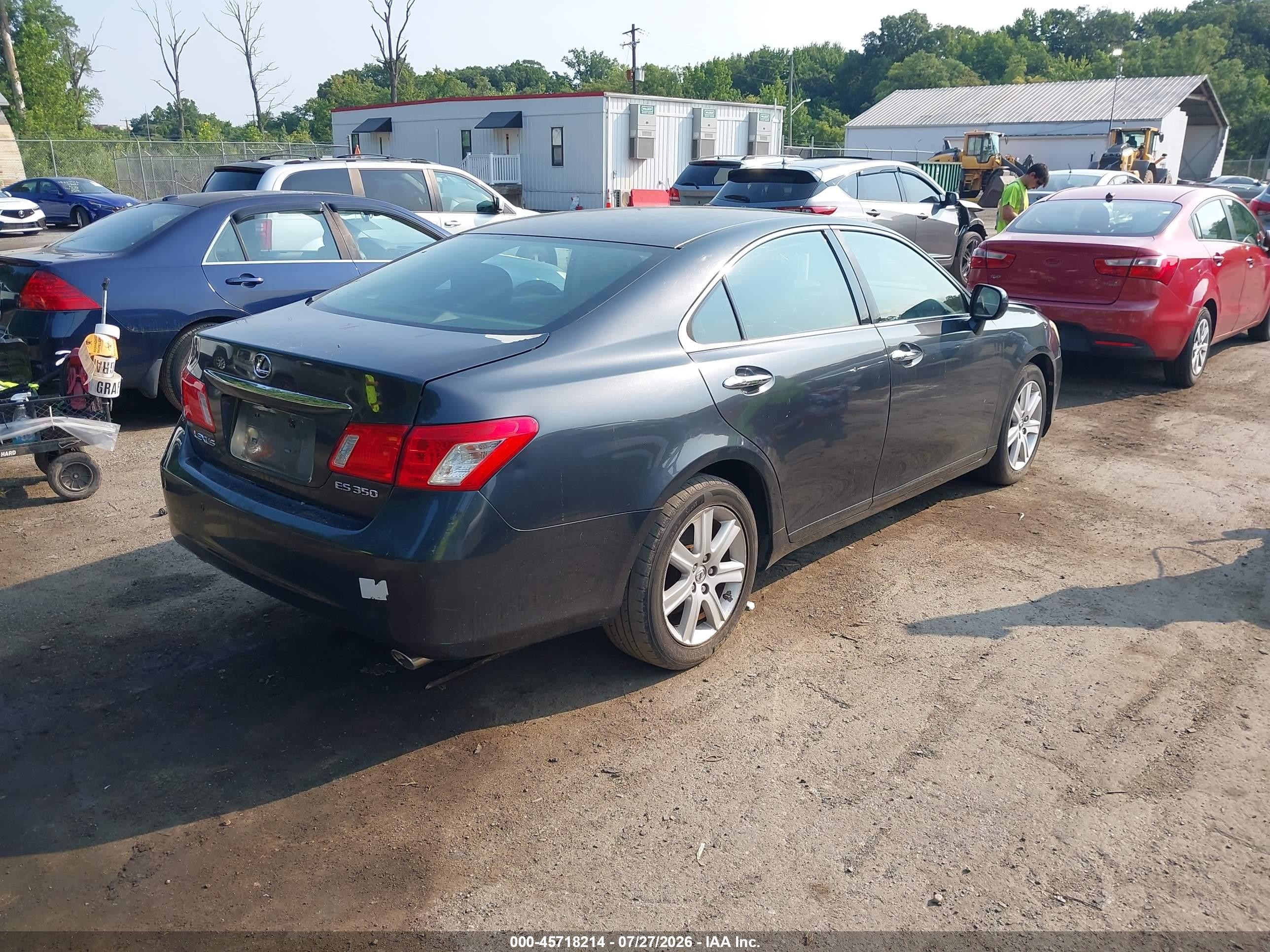 2007 Lexus Es 350   Dark Blue vin: JTHBJ46G372093773