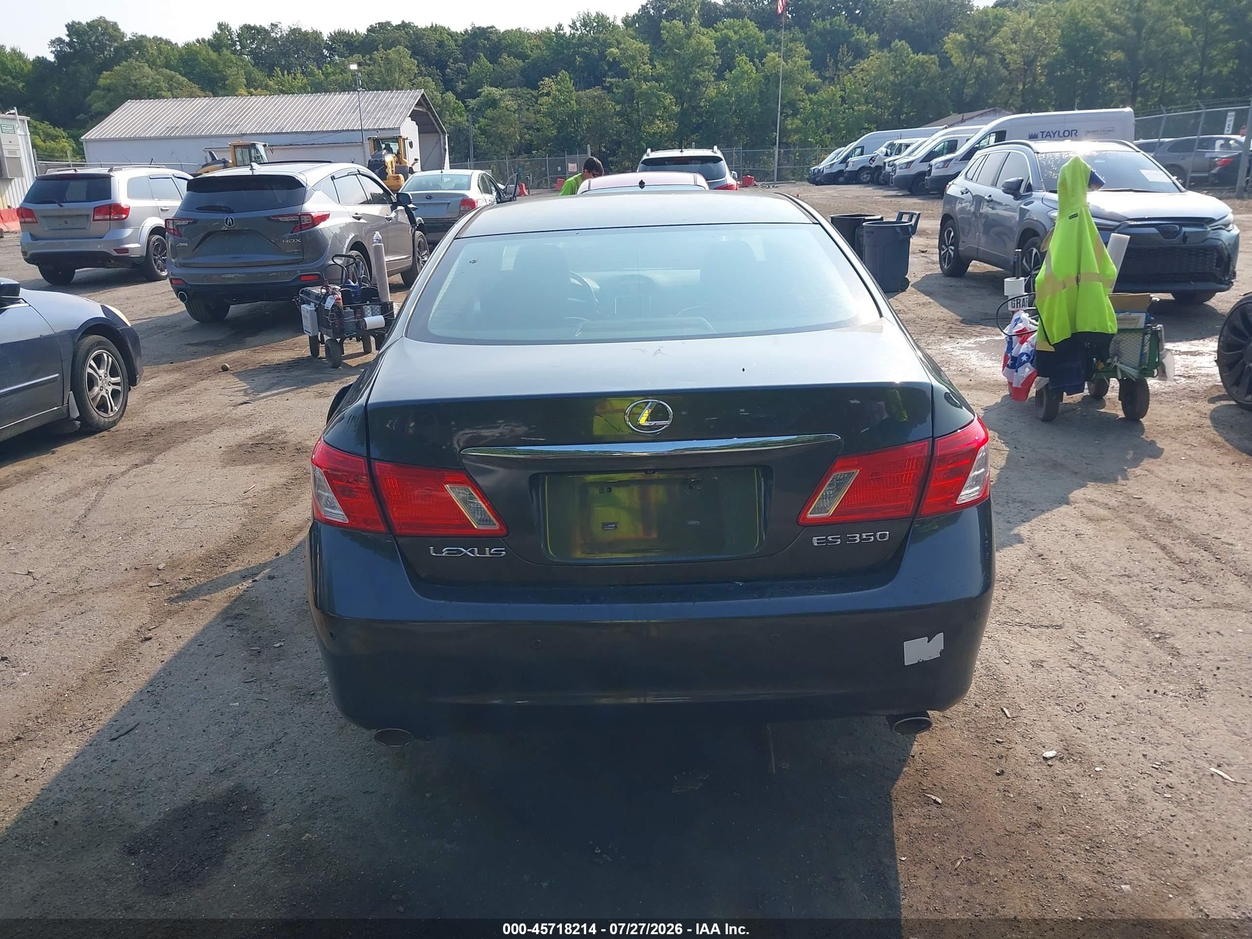 2007 Lexus Es 350   Dark Blue vin: JTHBJ46G372093773