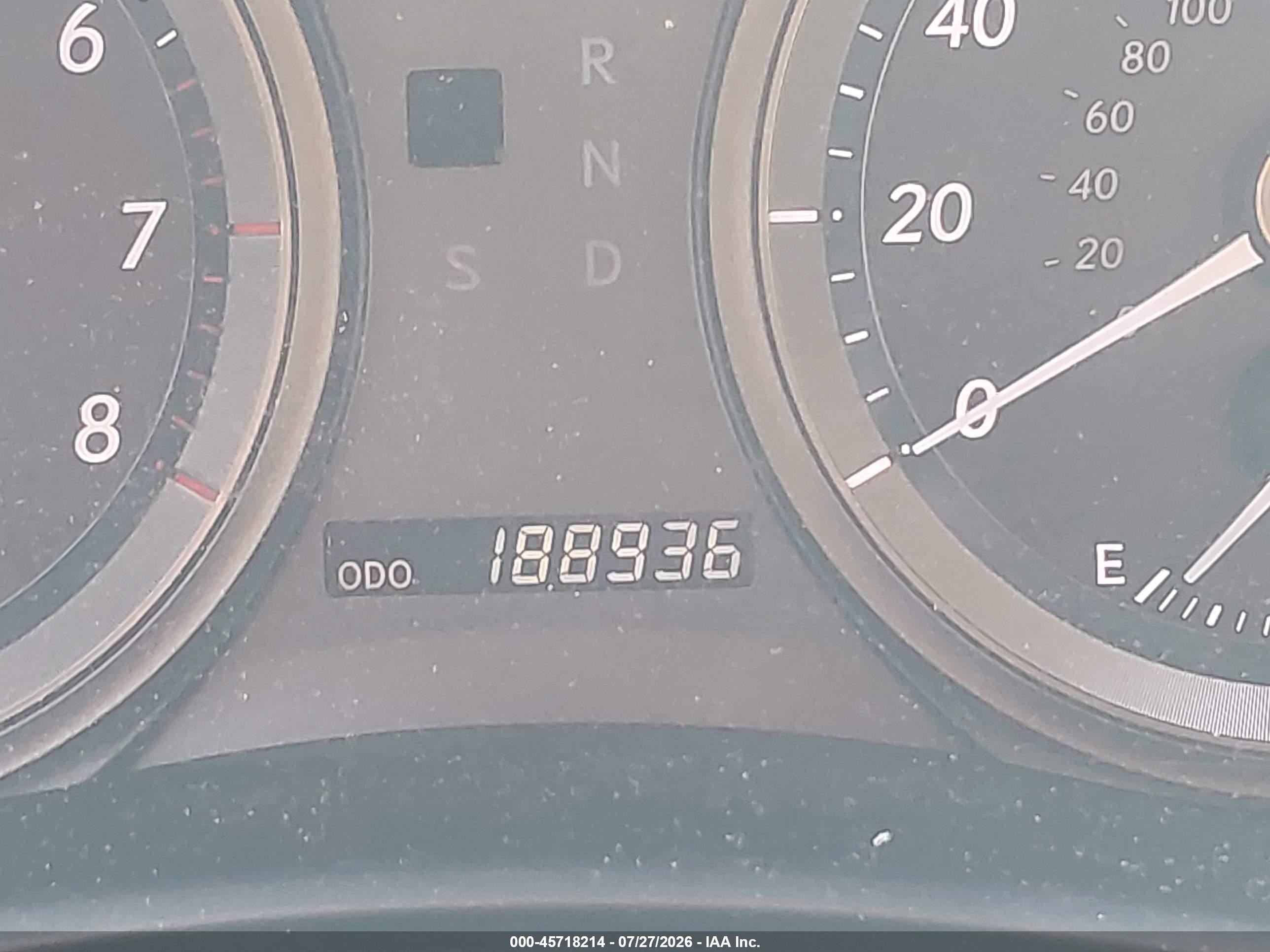 2007 Lexus Es 350   Dark Blue vin: JTHBJ46G372093773