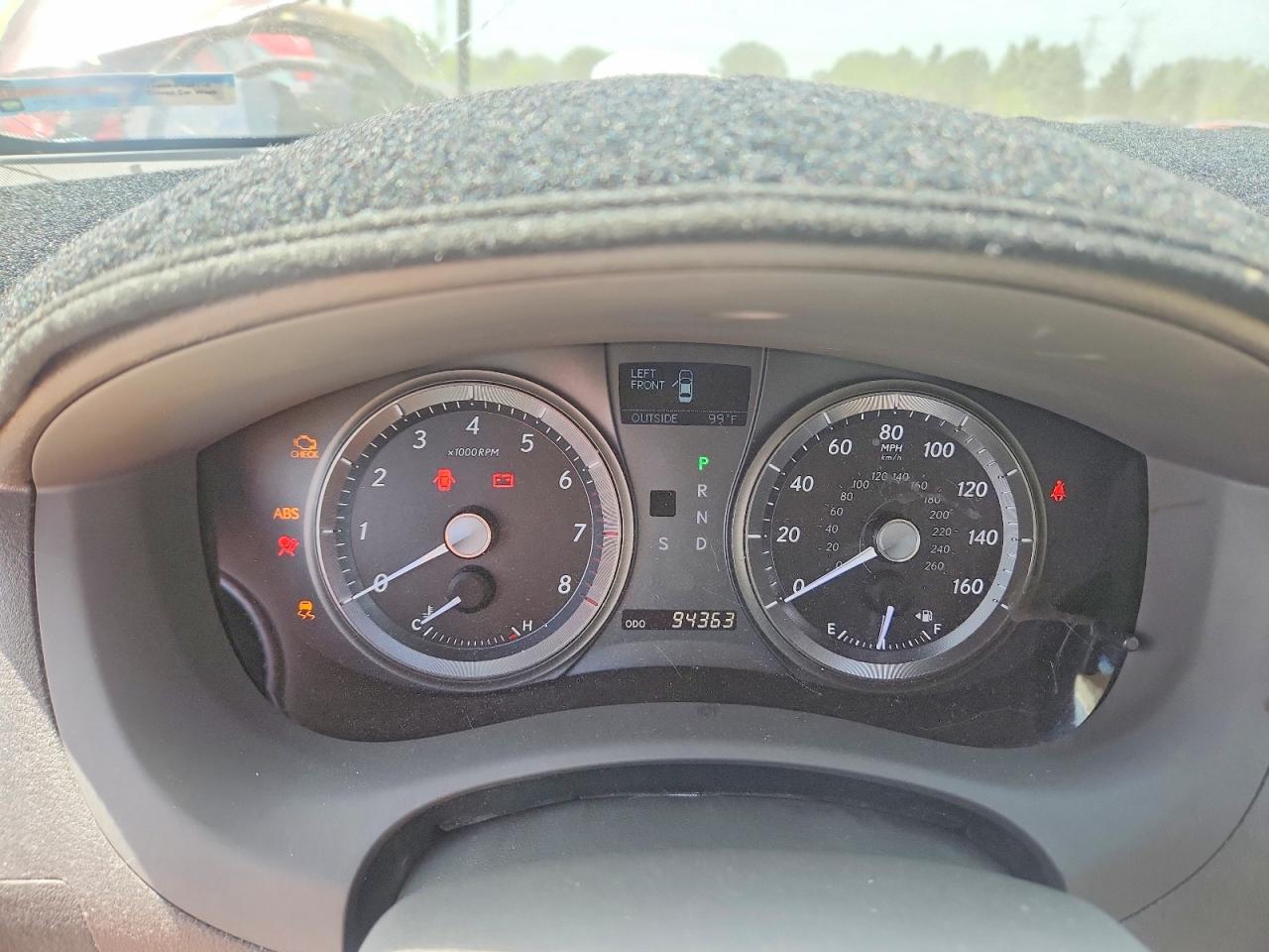 2007 Lexus Es 350 Бордовый vin: JTHBJ46G372105548