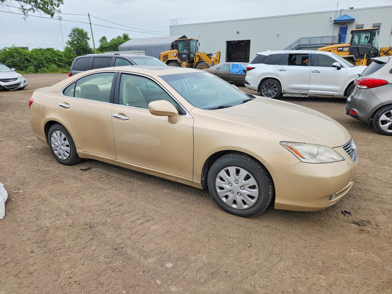 2007 Lexus Es 350 Beige vin: JTHBJ46G372112208