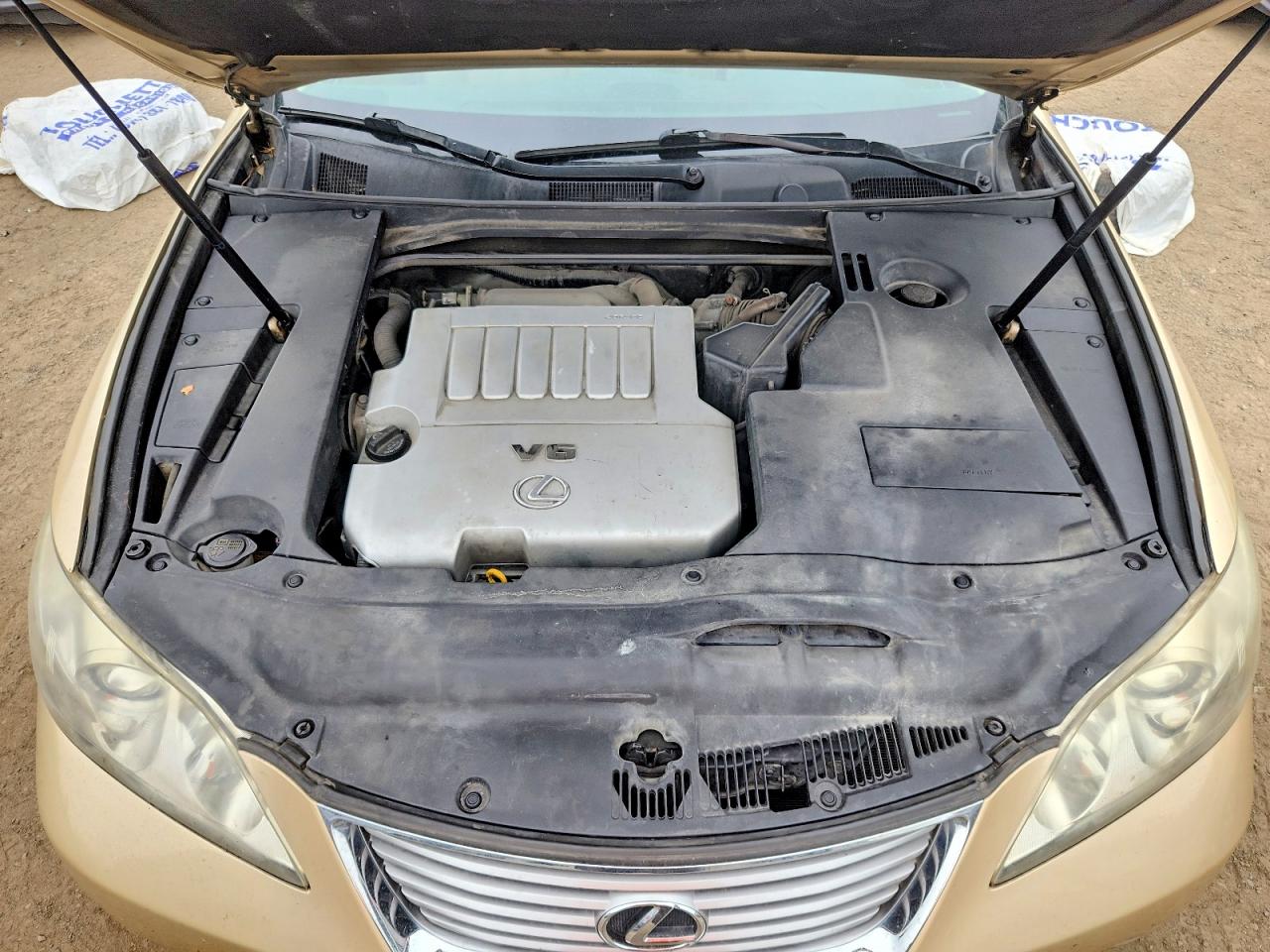 2007 Lexus Es 350 Beige vin: JTHBJ46G372112208