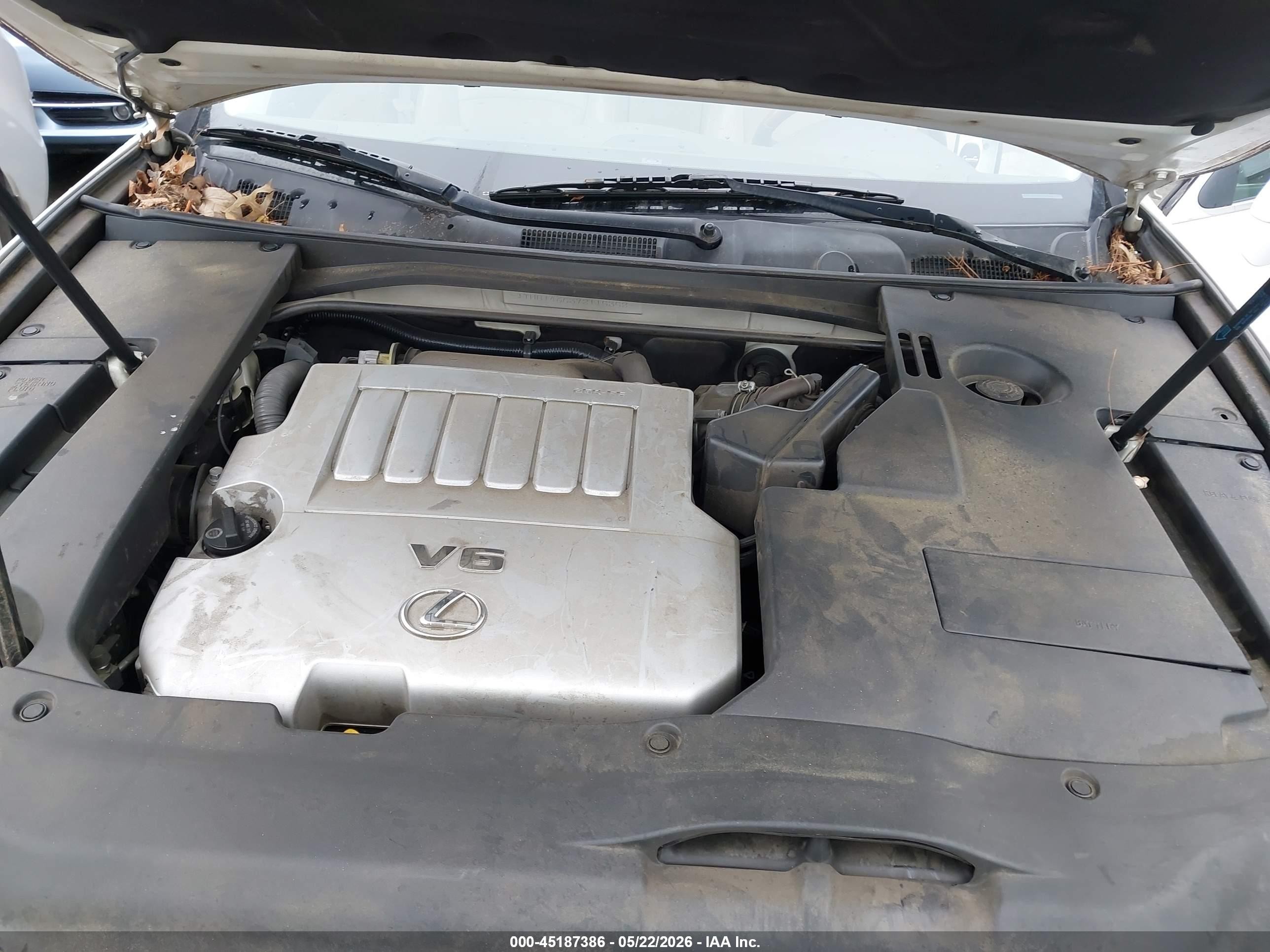 2007 Lexus Es 350   Белый vin: JTHBJ46G372115352