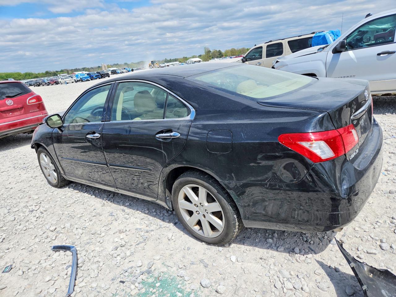 2007 Lexus Es 350 Black vin: JTHBJ46G372116632
