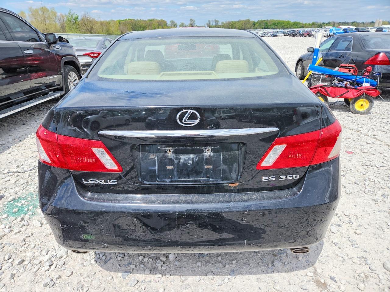 2007 Lexus Es 350 Black vin: JTHBJ46G372116632