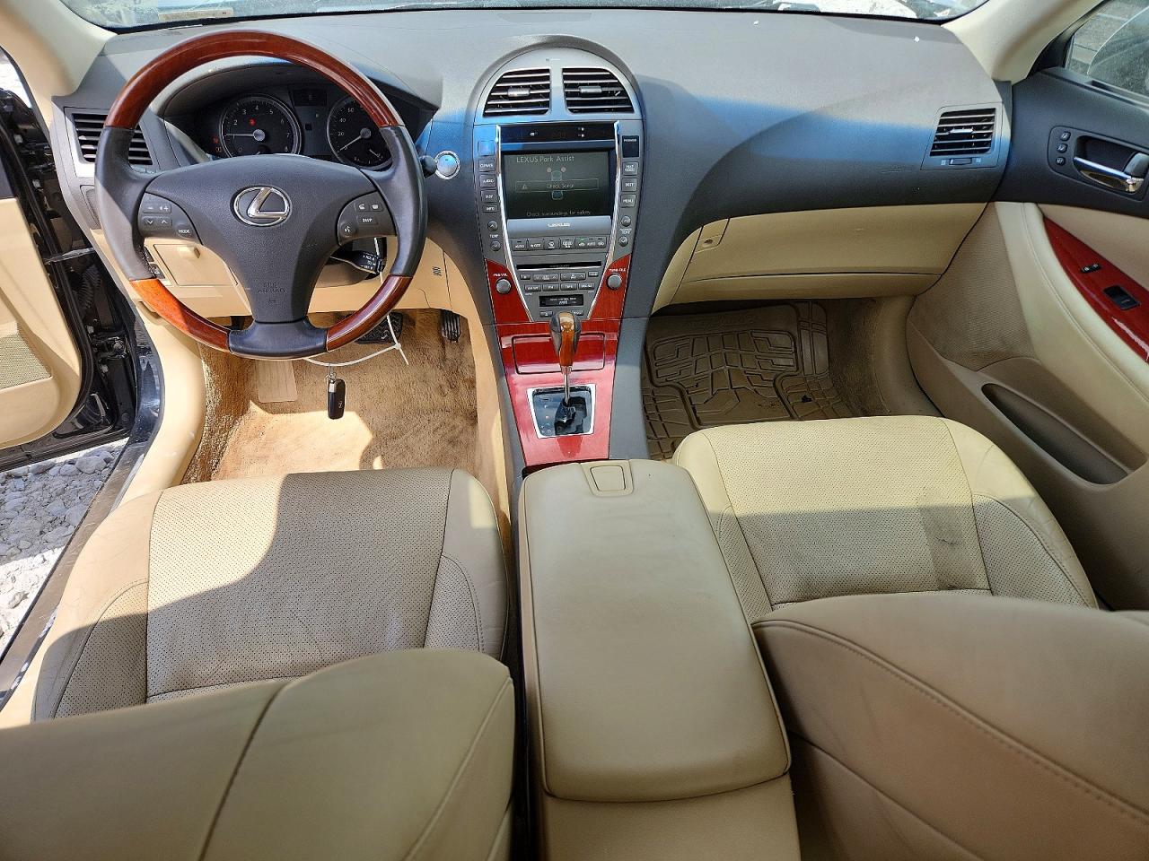 2007 Lexus Es 350 Black vin: JTHBJ46G372116632