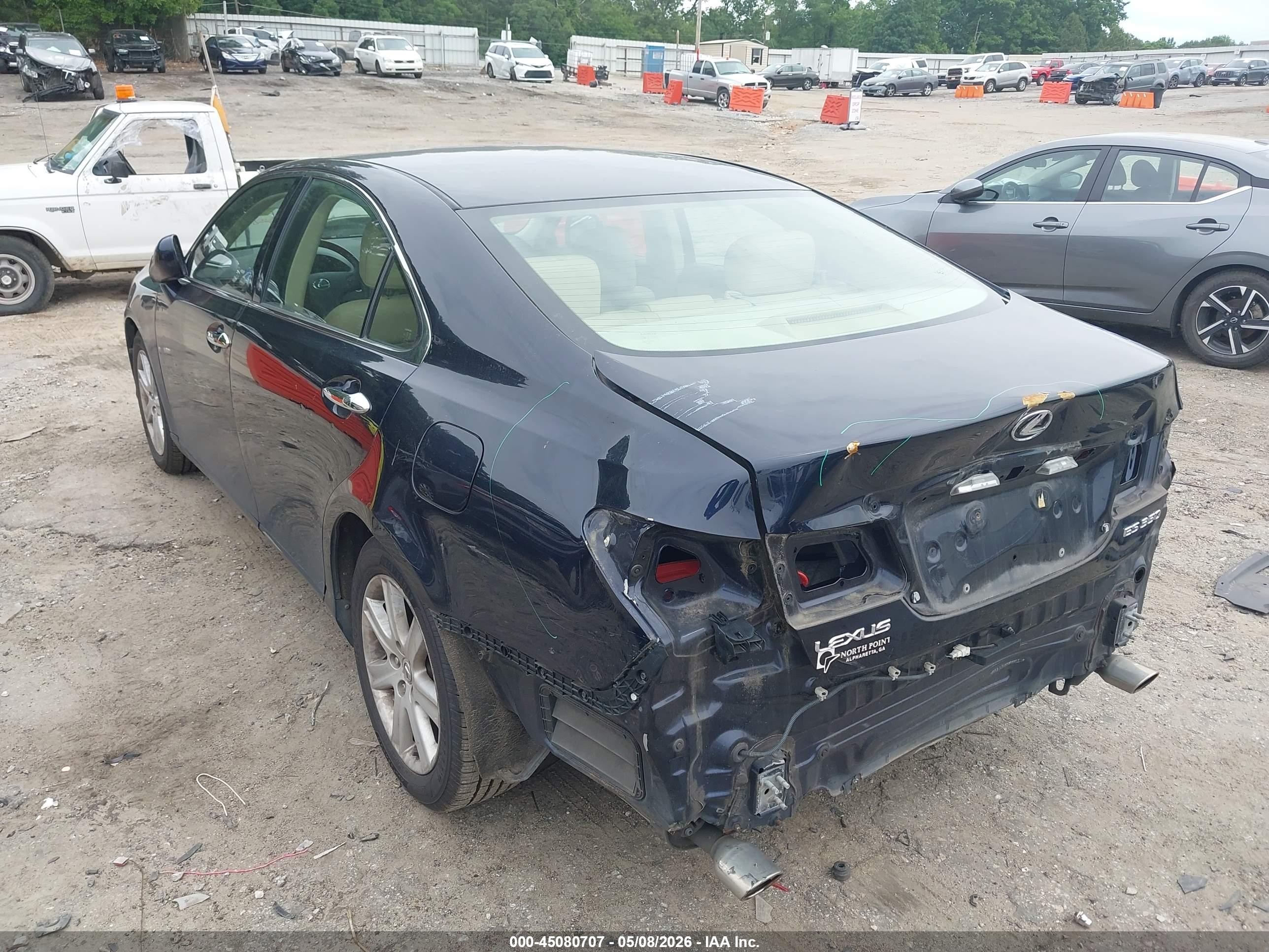 2007 Lexus Es 350   Dark Blue vin: JTHBJ46G372124939