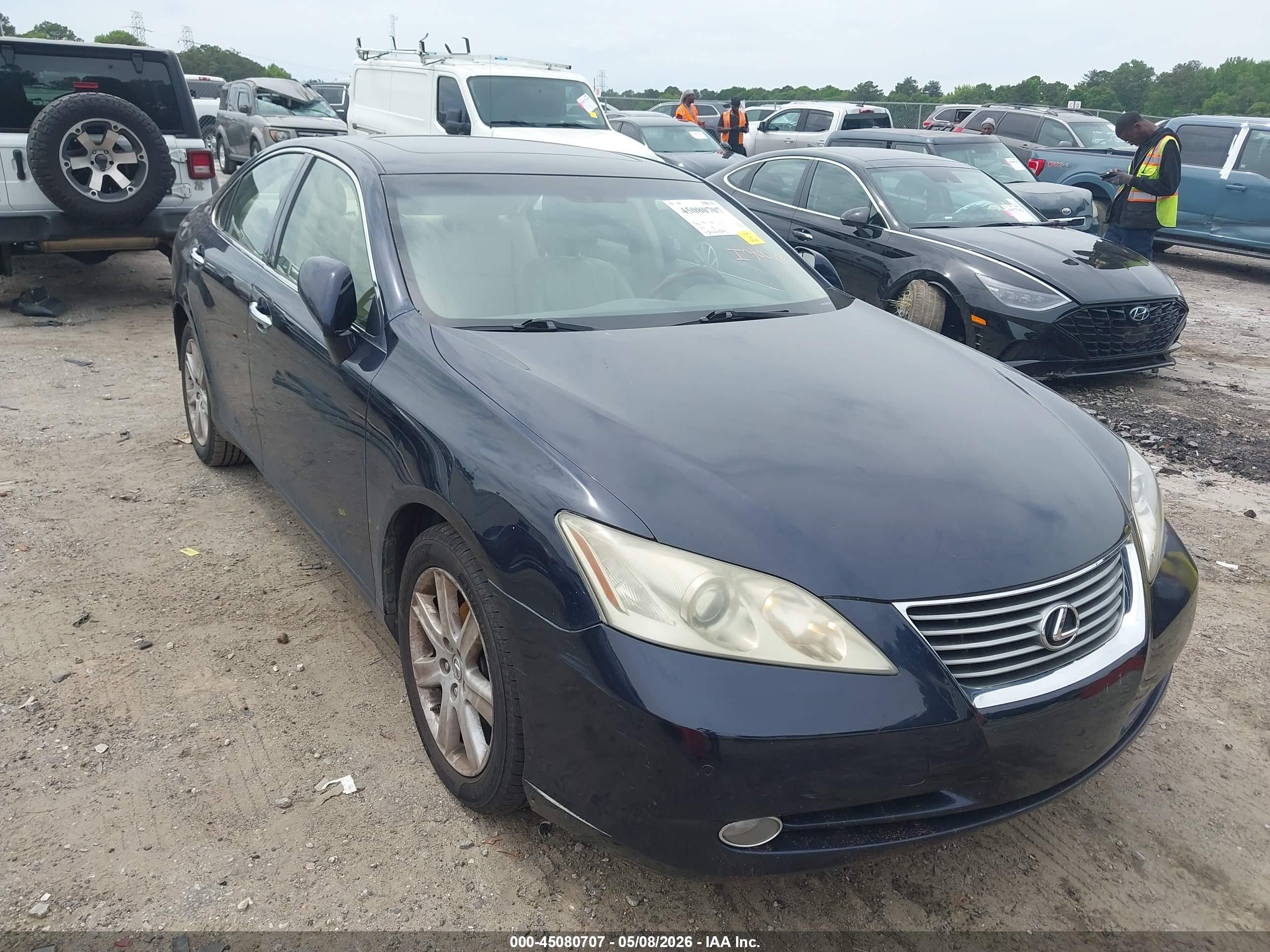 2007 Lexus Es 350   Dark Blue vin: JTHBJ46G372124939