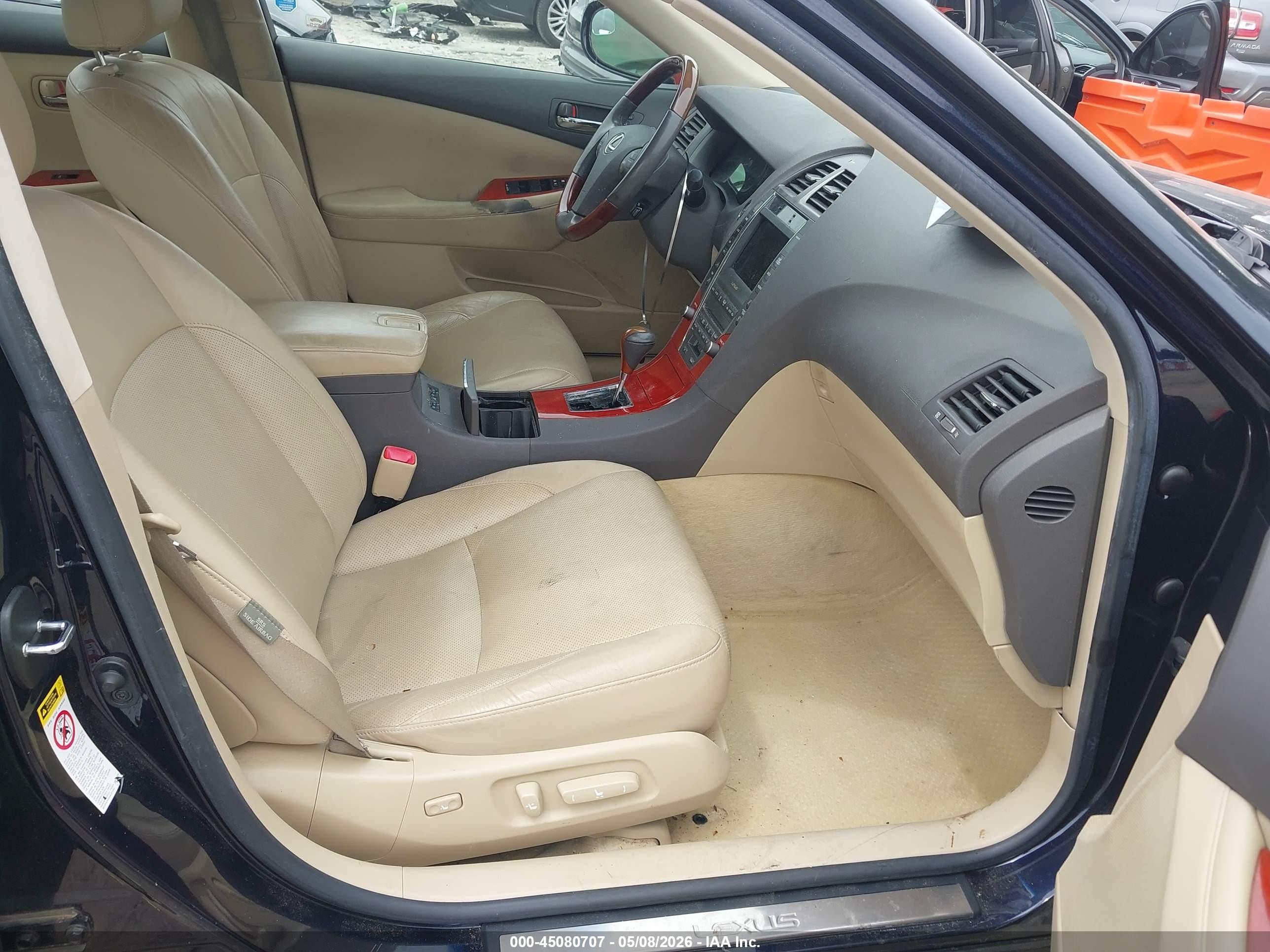 2007 Lexus Es 350   Dark Blue vin: JTHBJ46G372124939