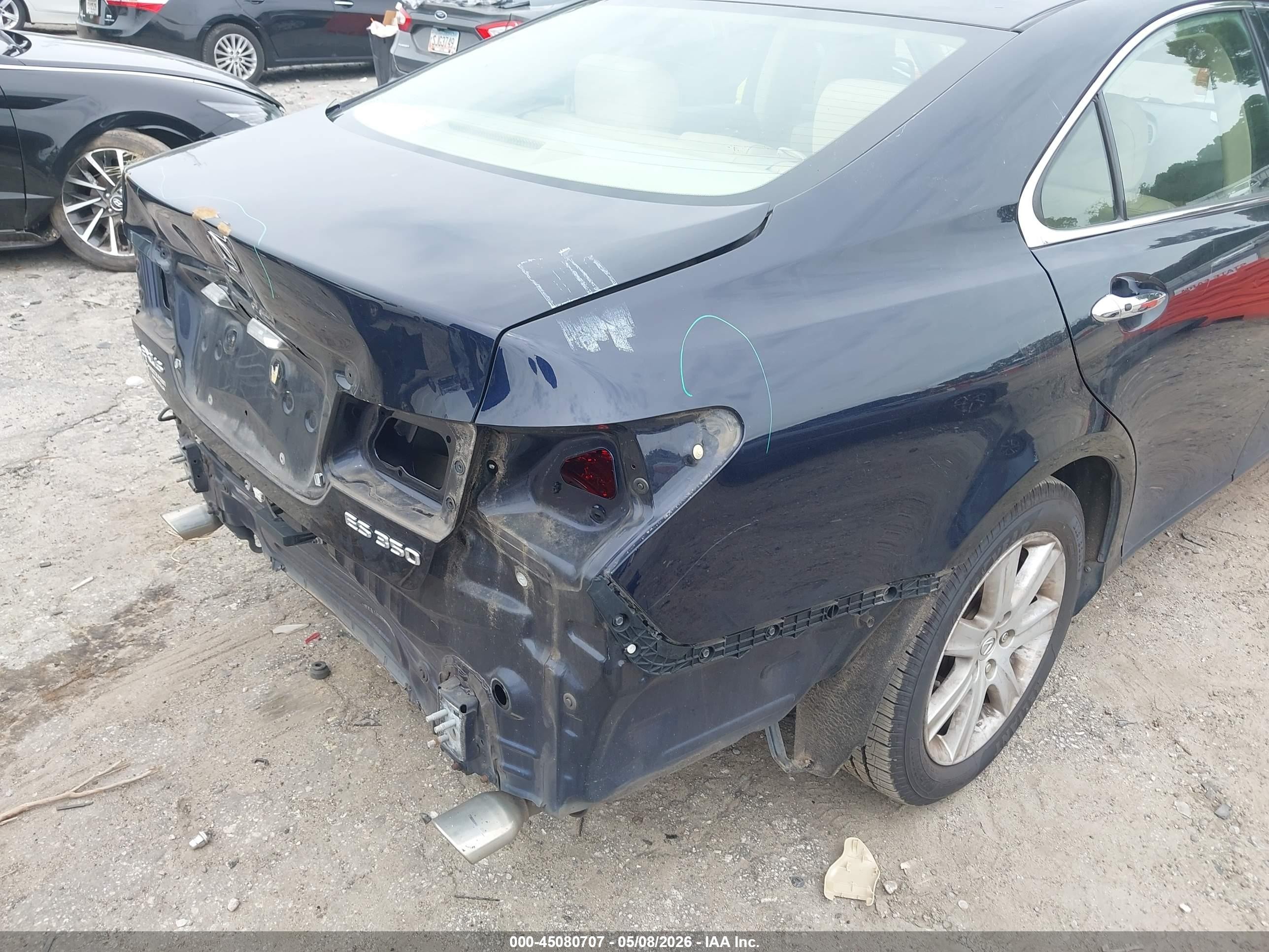 2007 Lexus Es 350   Dark Blue vin: JTHBJ46G372124939