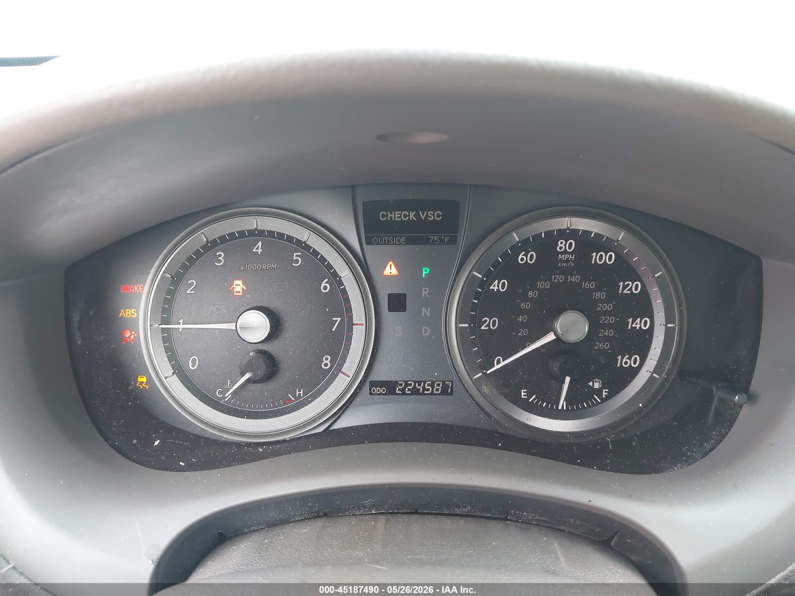 2007 Lexus Es 350   Black vin: JTHBJ46G372125959