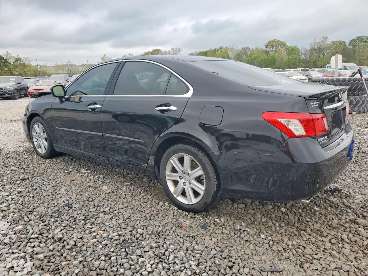 2007 Lexus Es 350 Base Black vin: JTHBJ46G372129736