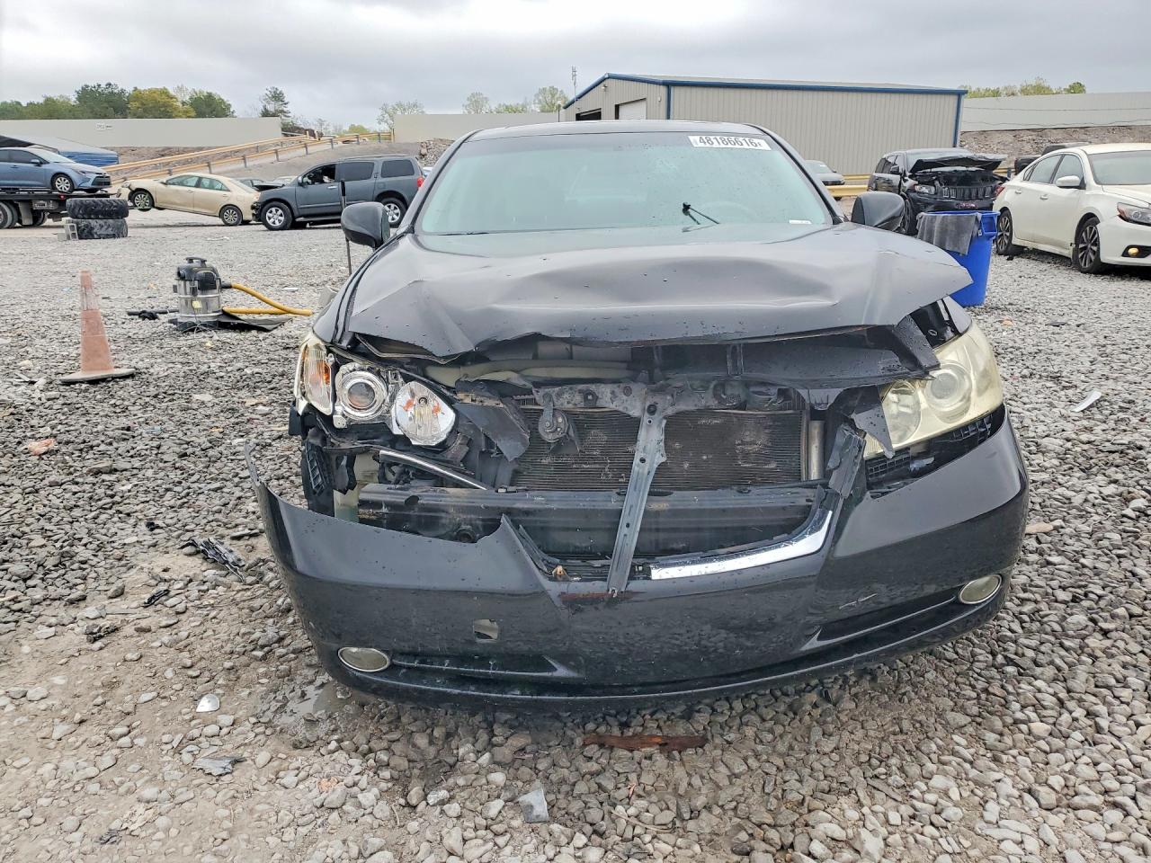 2007 Lexus Es 350 Base Black vin: JTHBJ46G372129736