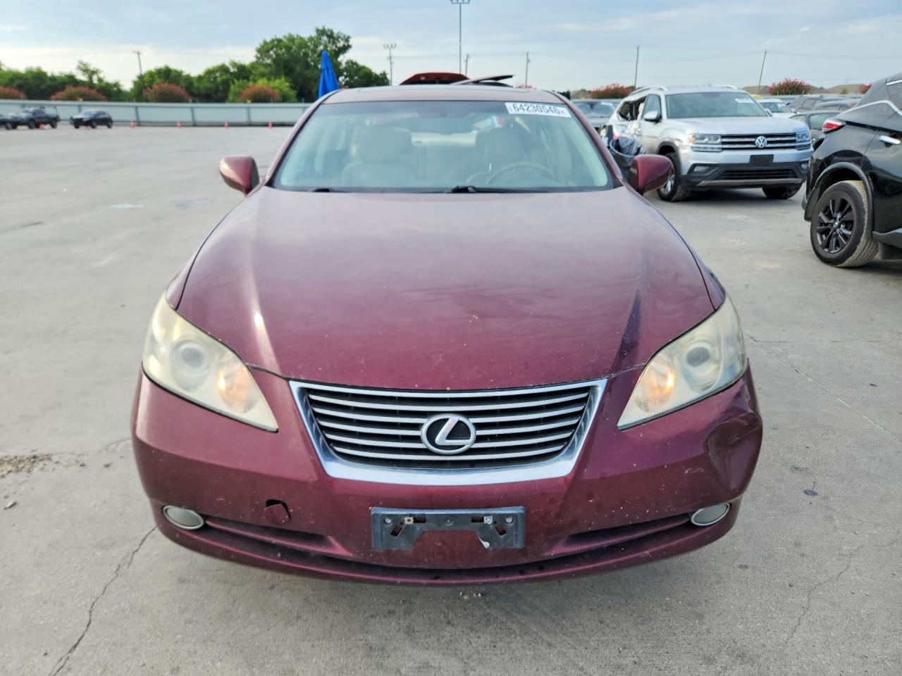 2007 Lexus Es 350 Burgundy vin: JTHBJ46G372136248