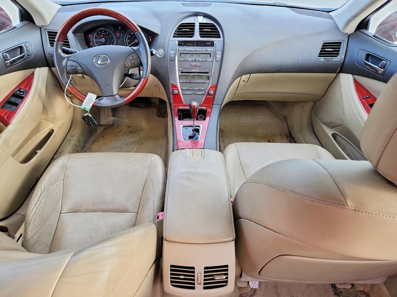 2007 Lexus Es 350 Burgundy vin: JTHBJ46G372136248