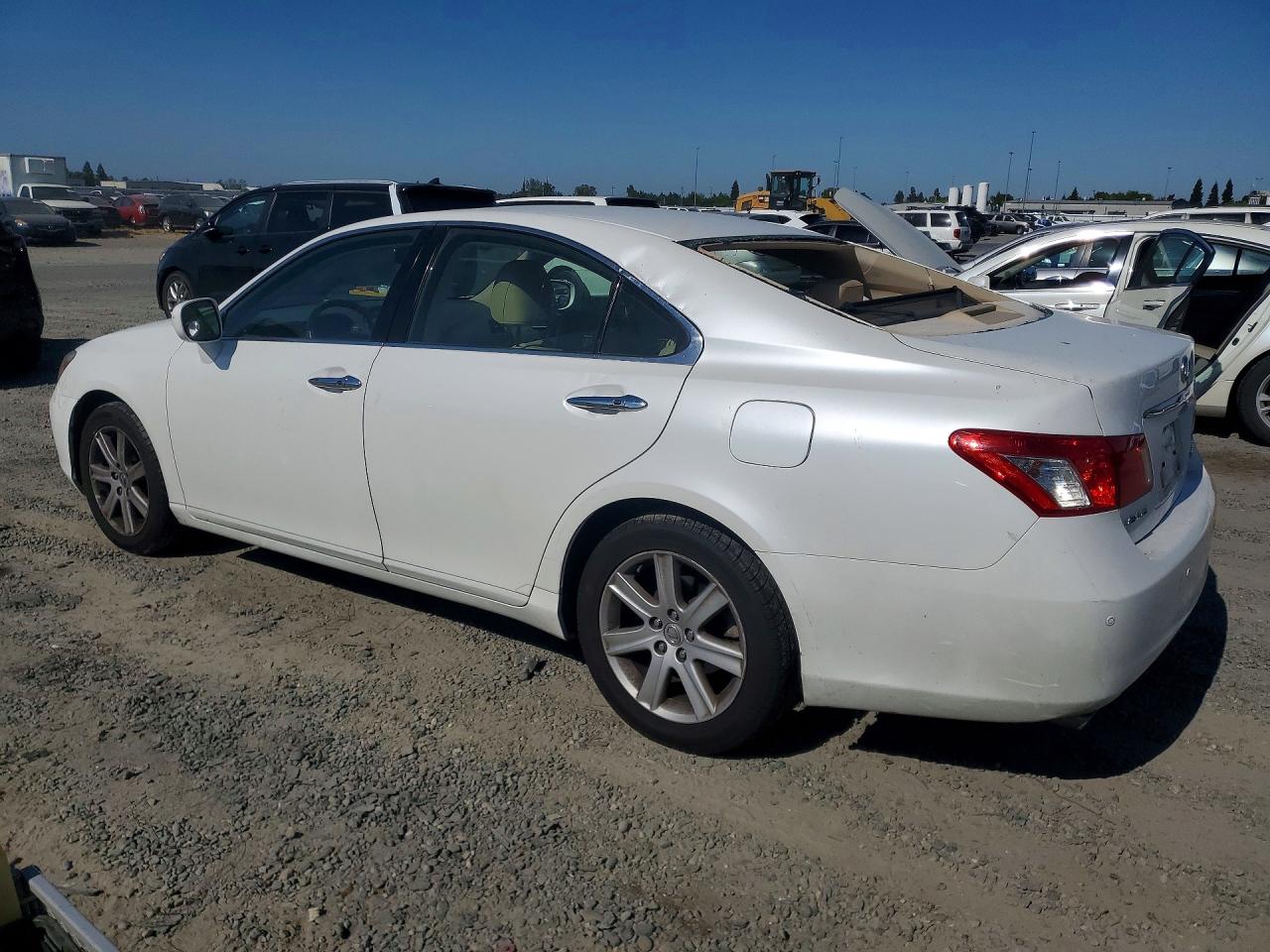 2007 Lexus Es 350 Белый vin: JTHBJ46G372138856